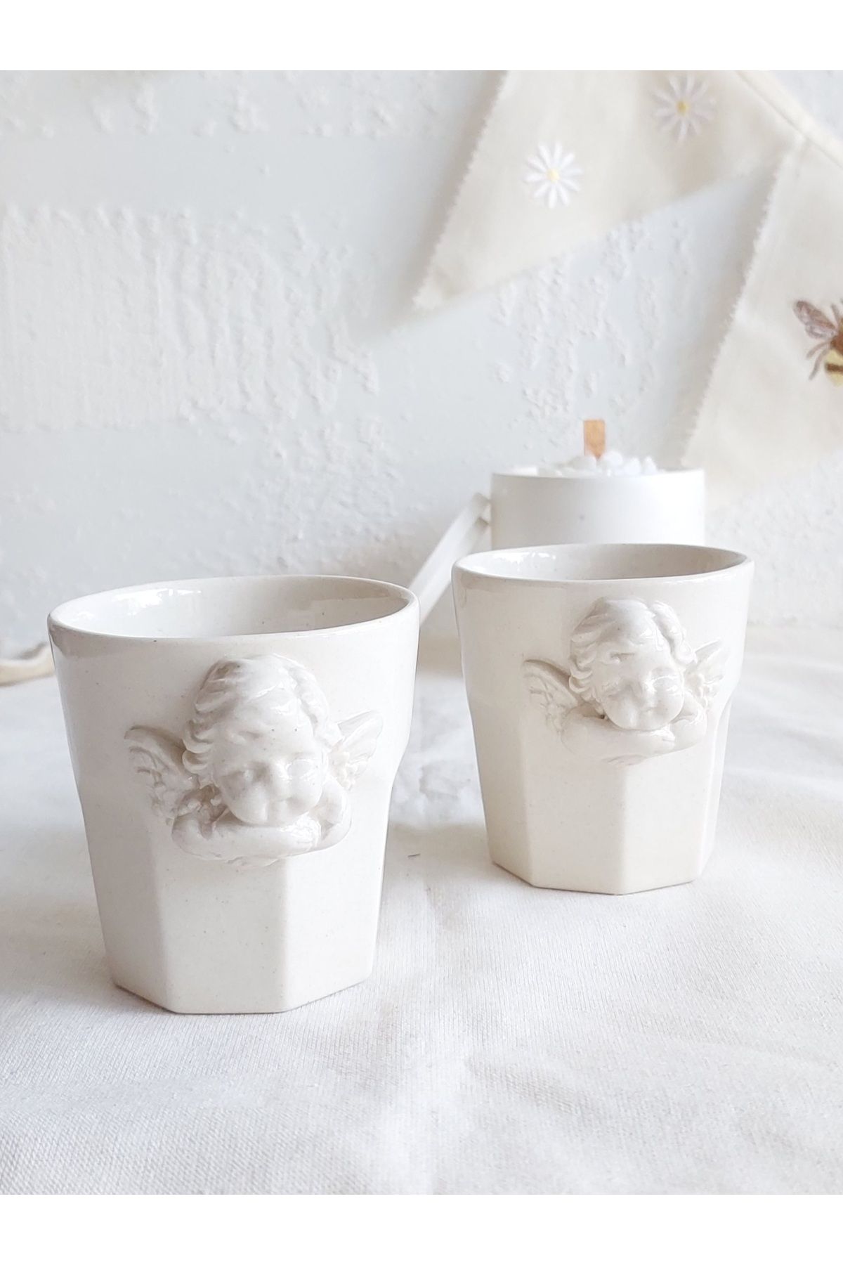 Handmade Vintage kahve fincanı/El yapımı Seramik kahve fincanı