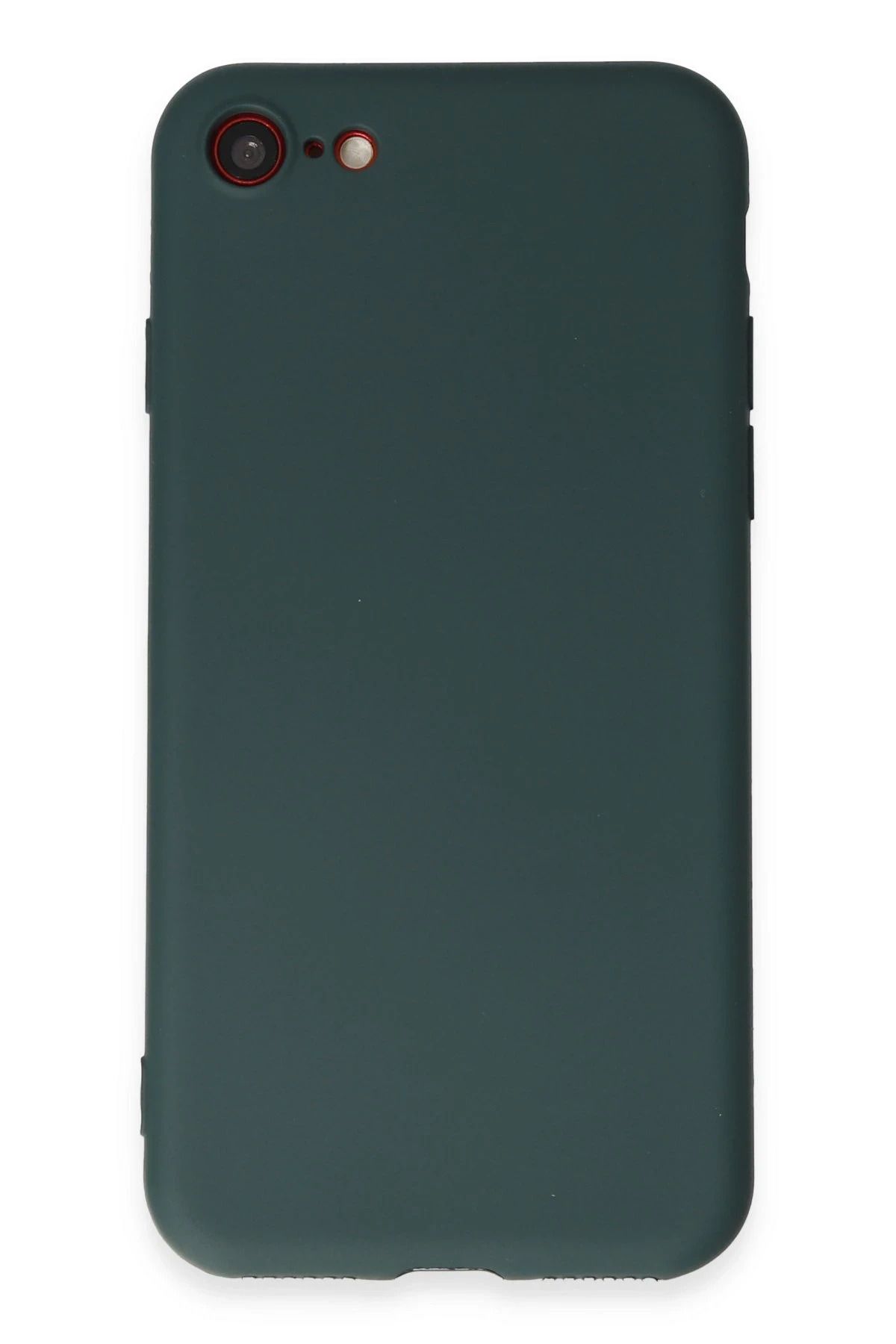NewFace iPhone 7 Kılıf First Silikon - Koyu Yeşil JOJUA