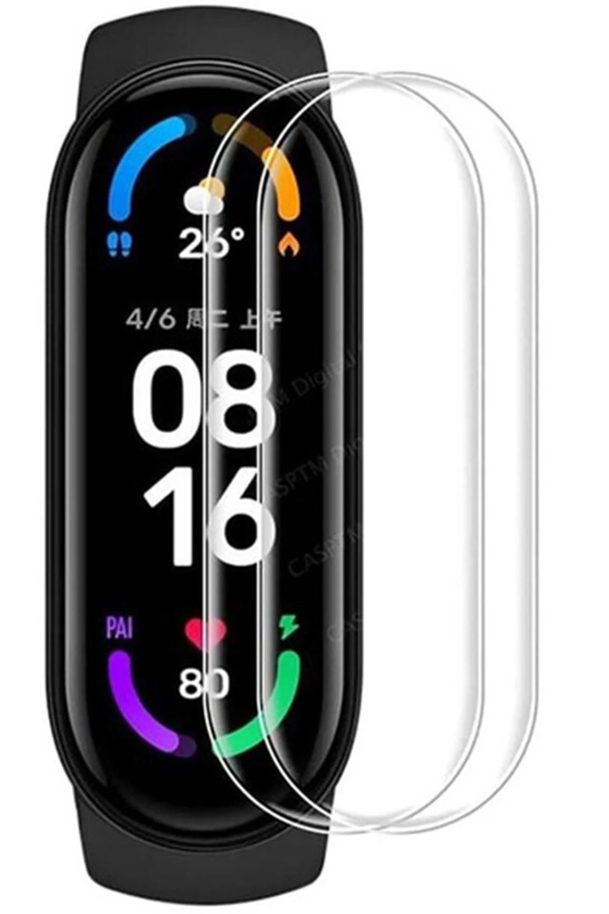 NewFace Xiaomi Mi Band 7 Polymer Nano Ekran Koruyucu - Şeffaf JOJUA