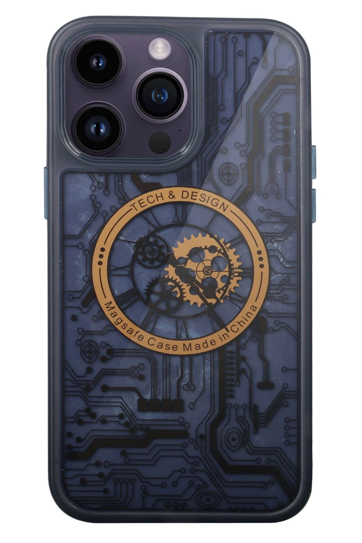 NewFace iPhone 13 Pro Kılıf Magic Magneticsafe Silikon - Siyah JOJUA