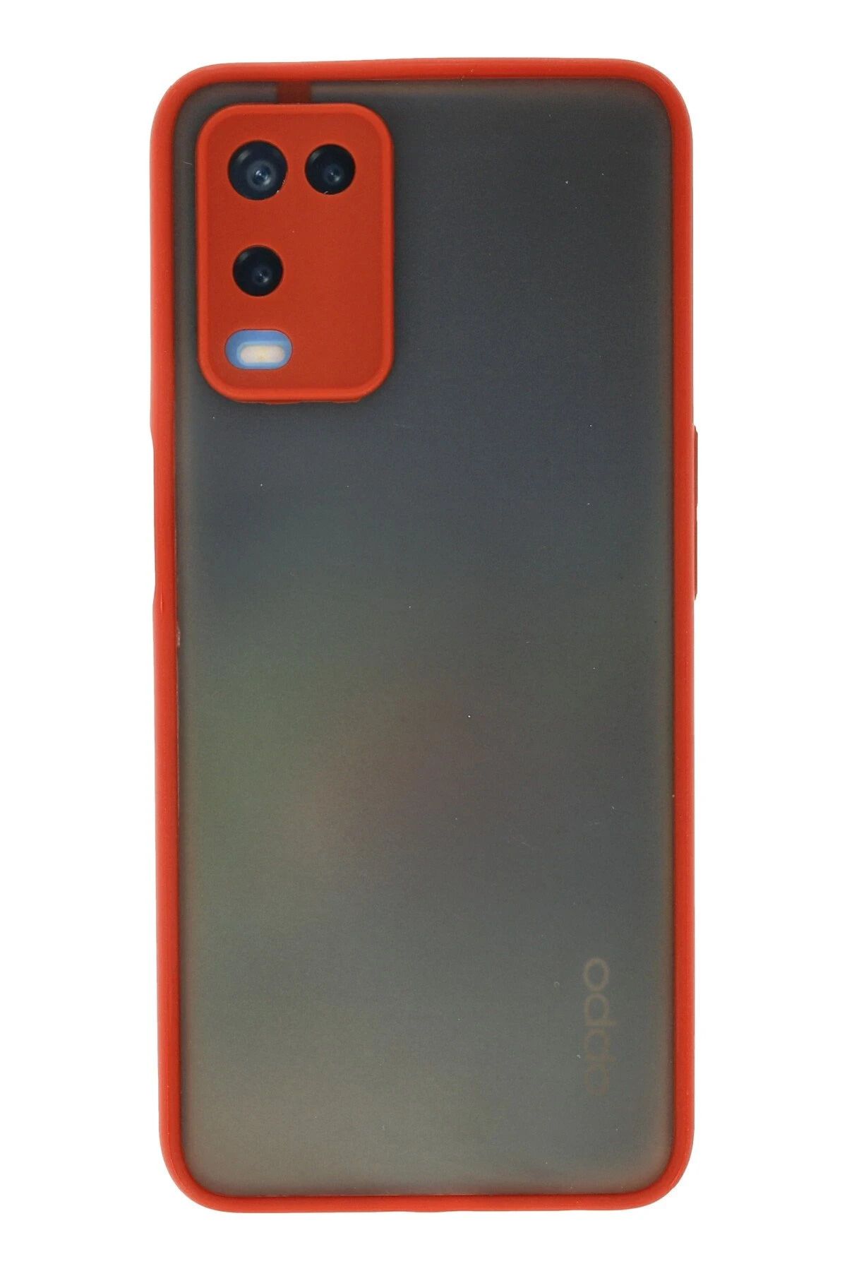 NewFace A54 4G Kılıf Montreal Silikon Kapak - Kırmızı FERRG