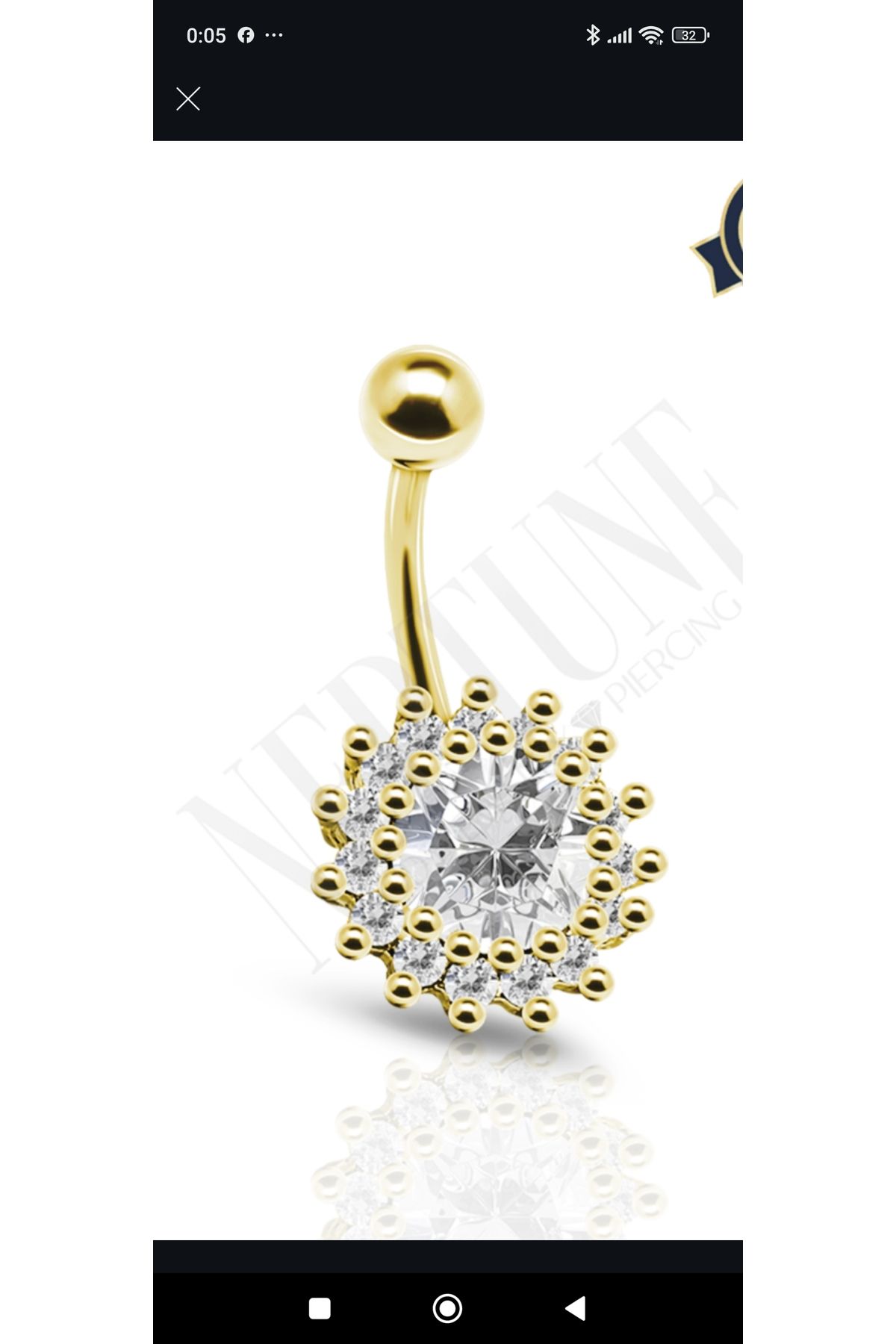 linaaksesuar Göbek piercing