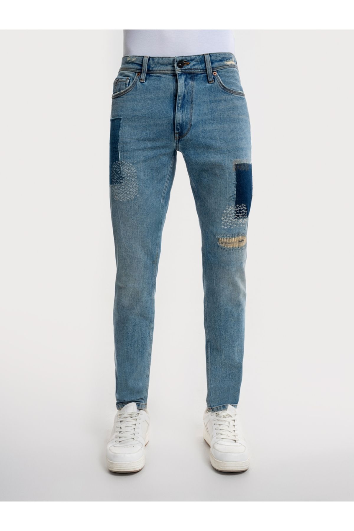 Loft-Pantaloni pentru bărbați Ricardo Slim Fit 2