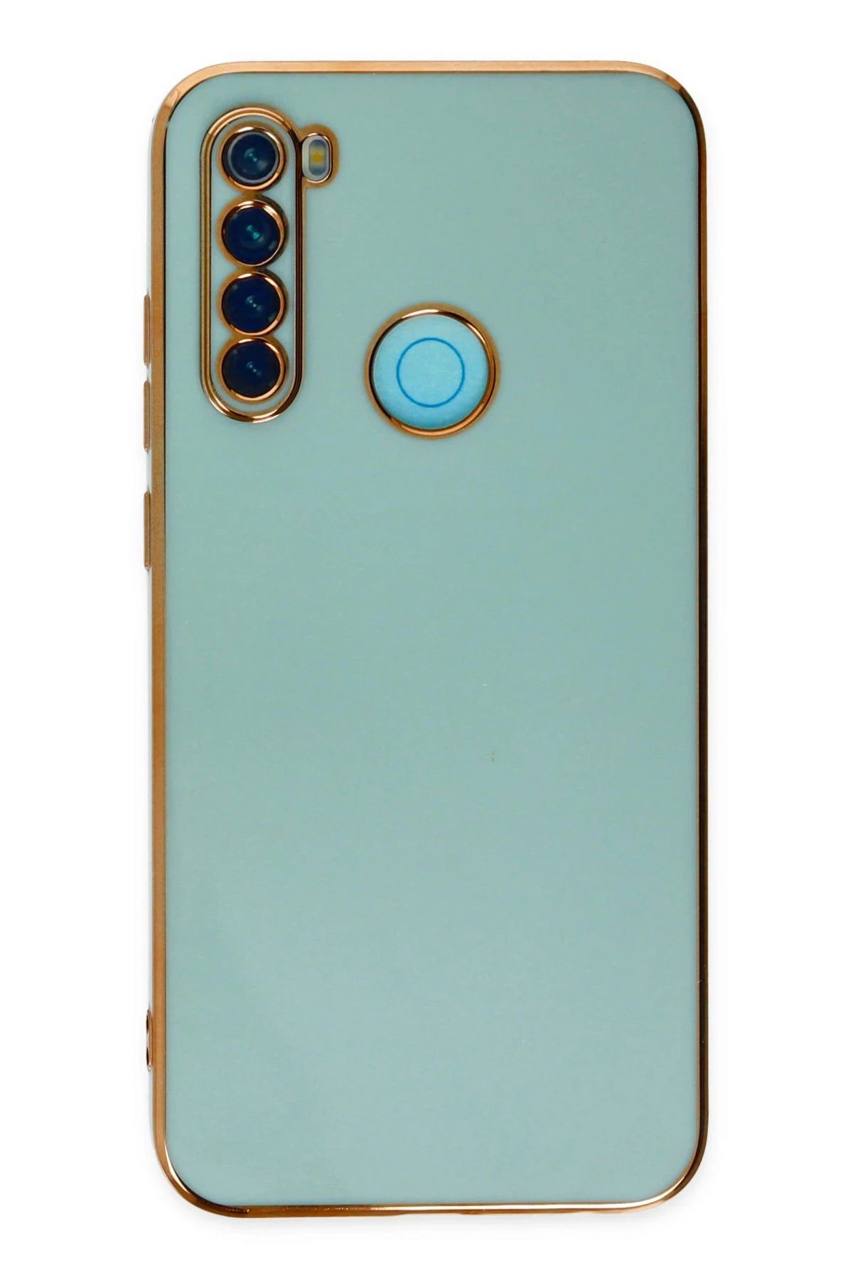 NewFace Xiaomi Redmi Note 8 Kılıf Volet Silikon - Açık Yeşil JOJUA