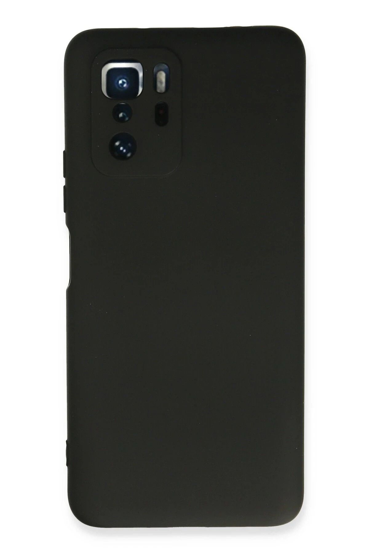 NewFace Xiaomi Poco X3 GT Kılıf Nano içi Kadife Silikon - Siyah NRMSA