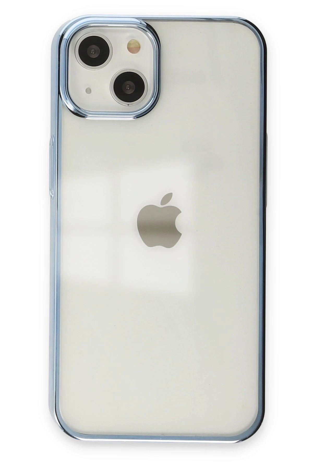 NewFace iPhone 14 Plus Kılıf Element Silikon - Sky Blue BSTMY