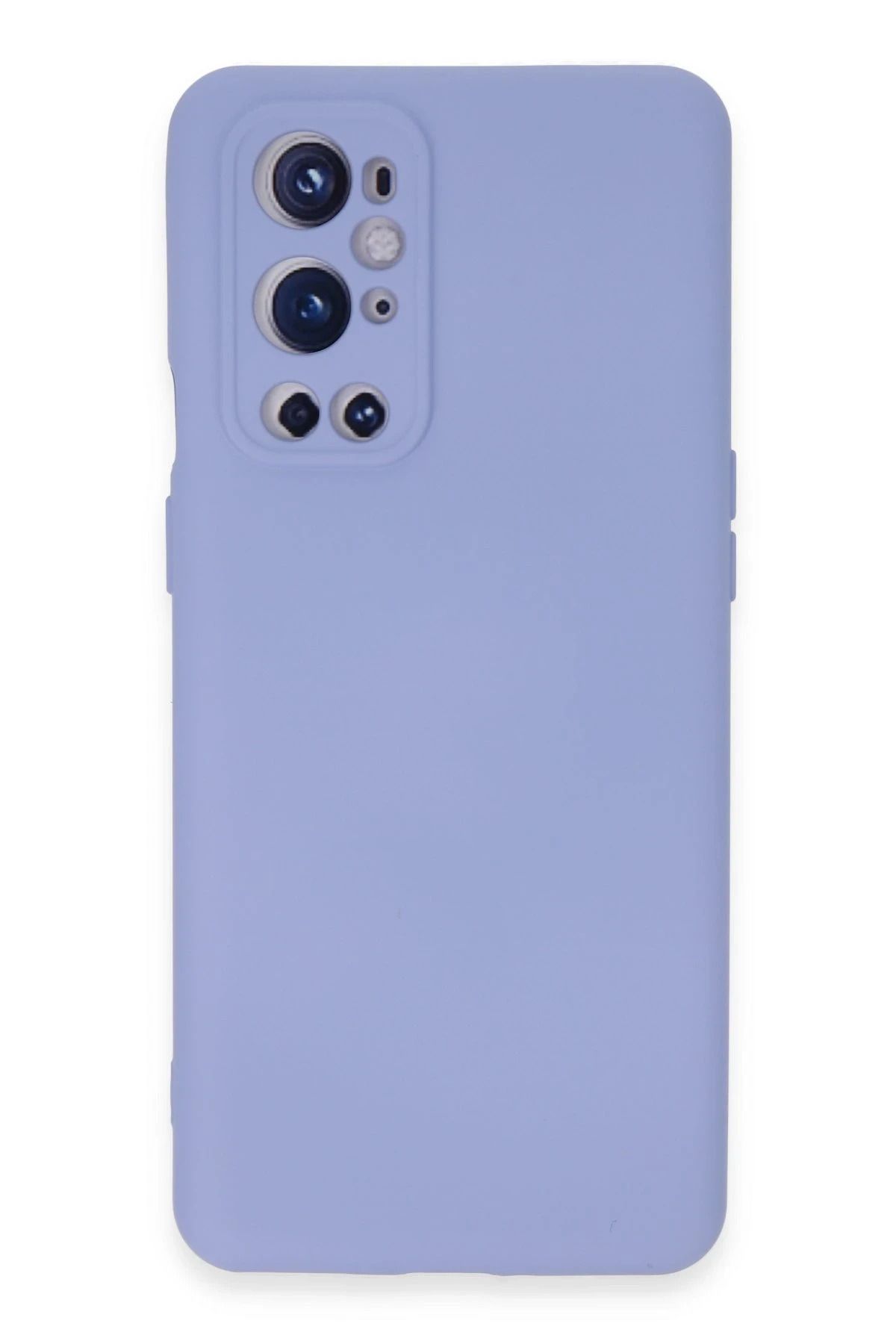 NewFace One Plus 9 Pro Kılıf Nano içi Kadife Silikon - Mavi HNZRN