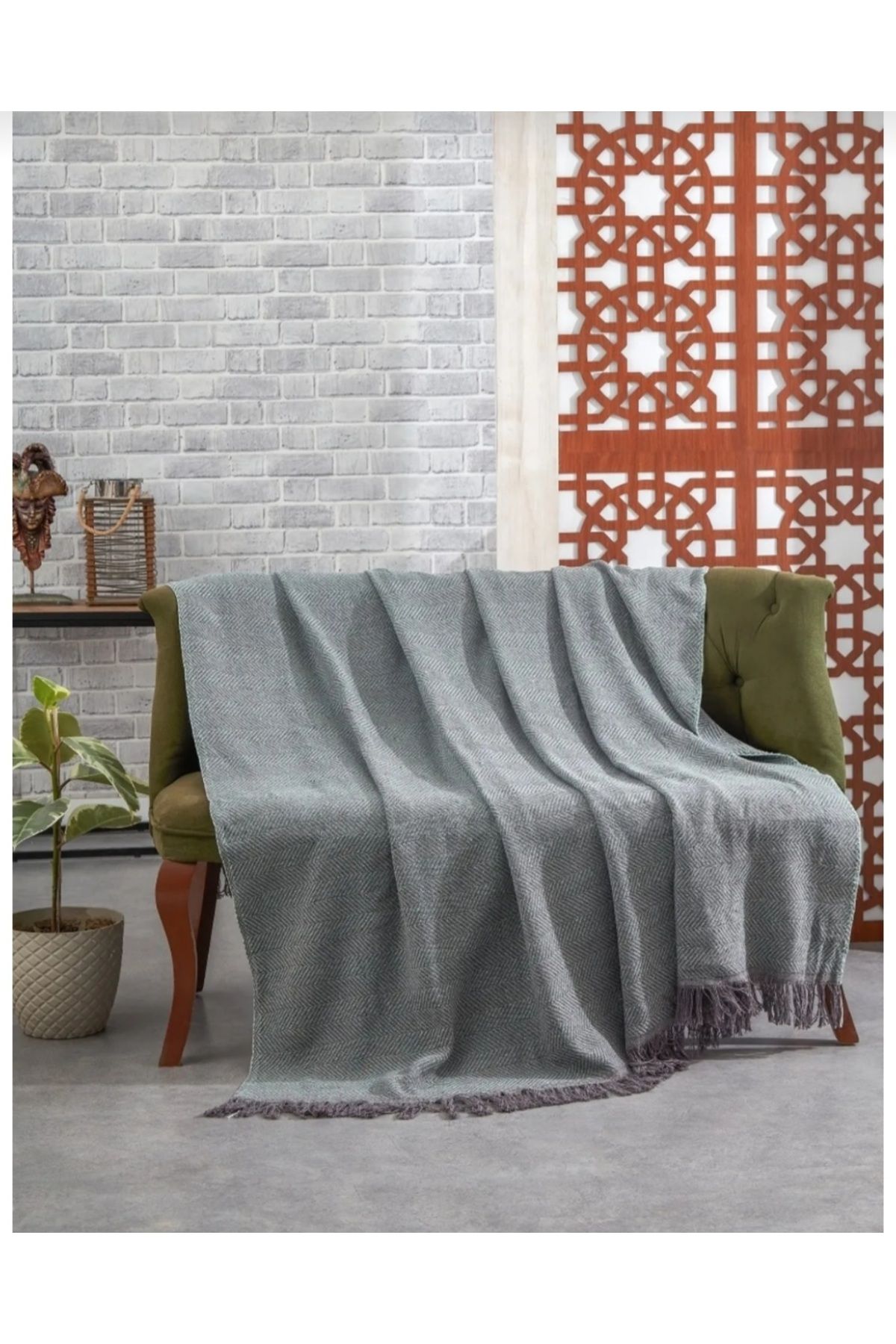 ARVEN HOME COLLECTİON ÇOK AMAÇLI PAMUKLU PİKE & KOLTUK ÖRTÜSÜ