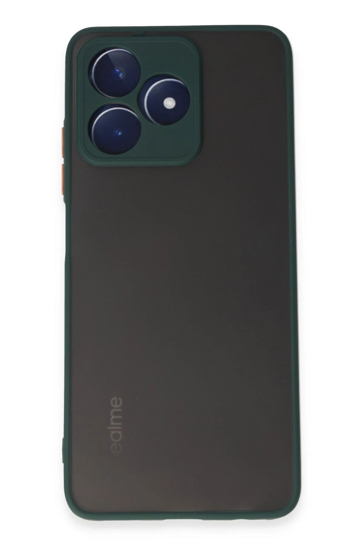 NewFace Realme C53 Kılıf Montreal Silikon Kapak - Yeşil YNSMR