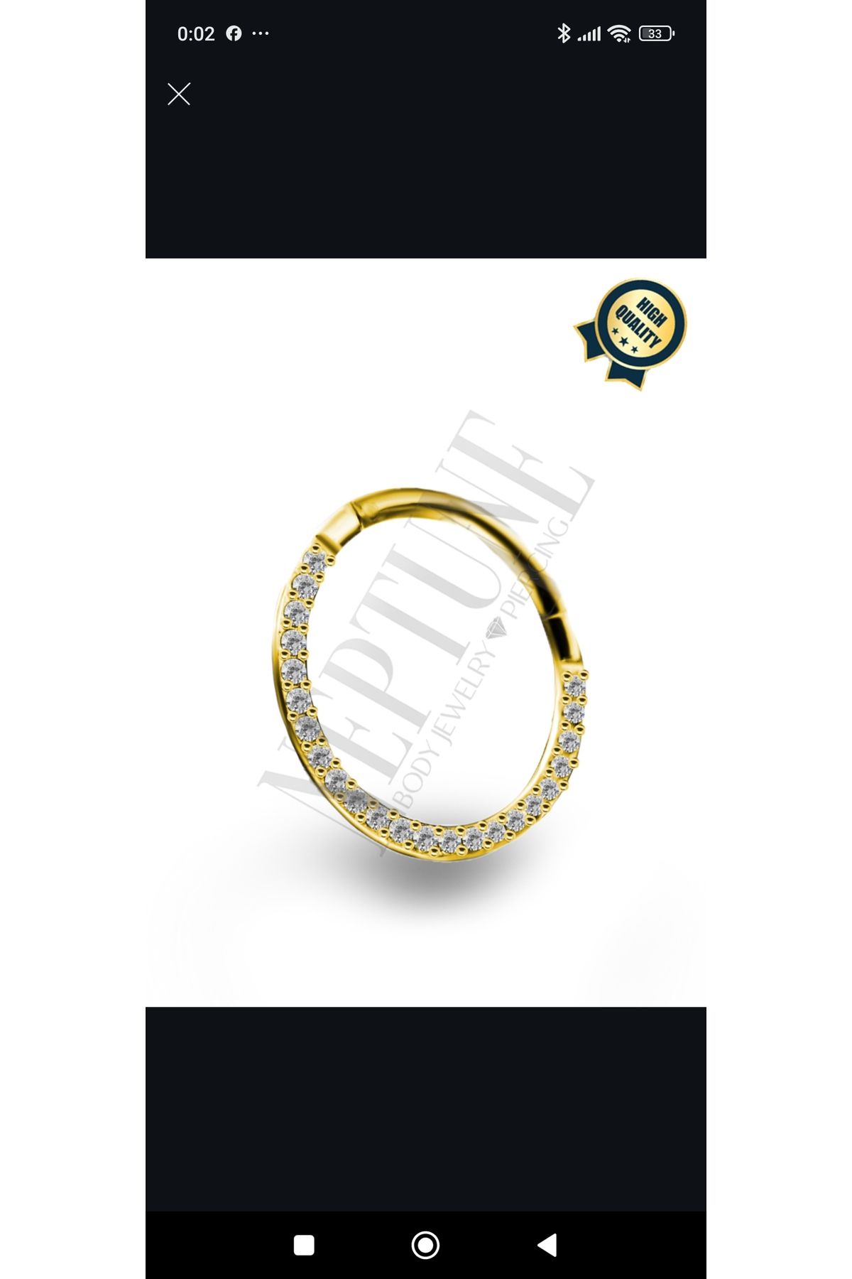 linaaksesuar Halka piercing