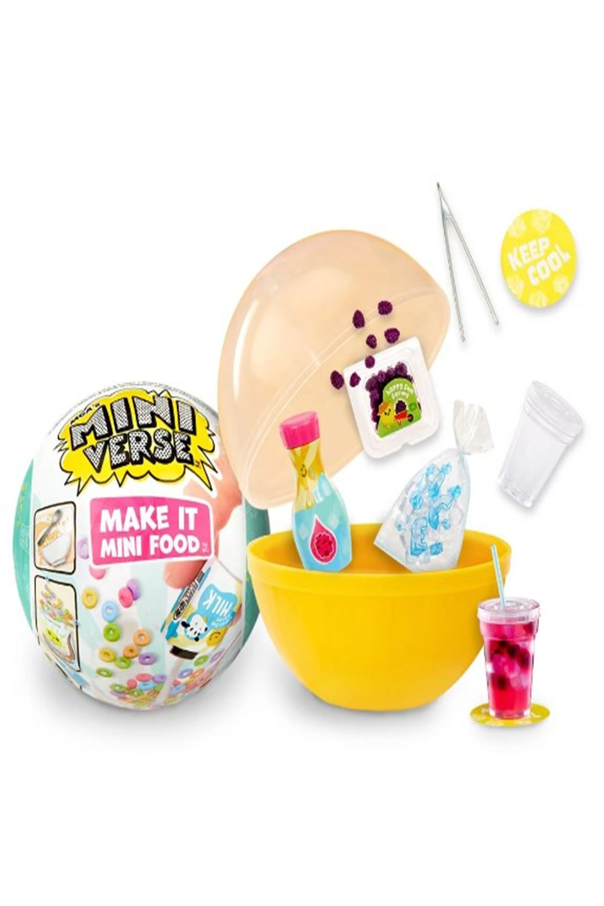 Genel Markalar Seçtim Aldım Mini Verse Sürpriz Yumurta 587200euc S1 Make It Mini Food Cafe 8
