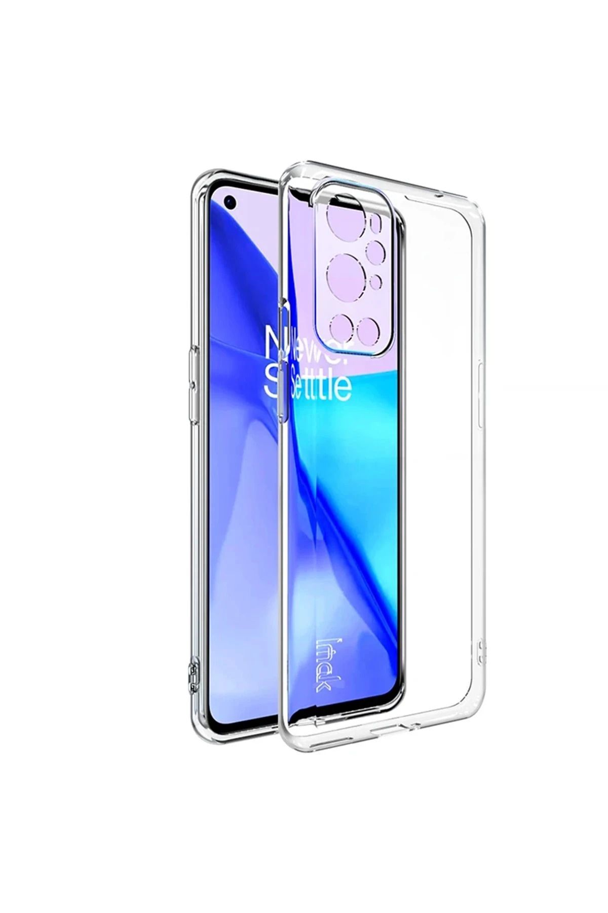 NewFace One Plus 9 Pro Kılıf Lüx Şeffaf Silikon BSTMY