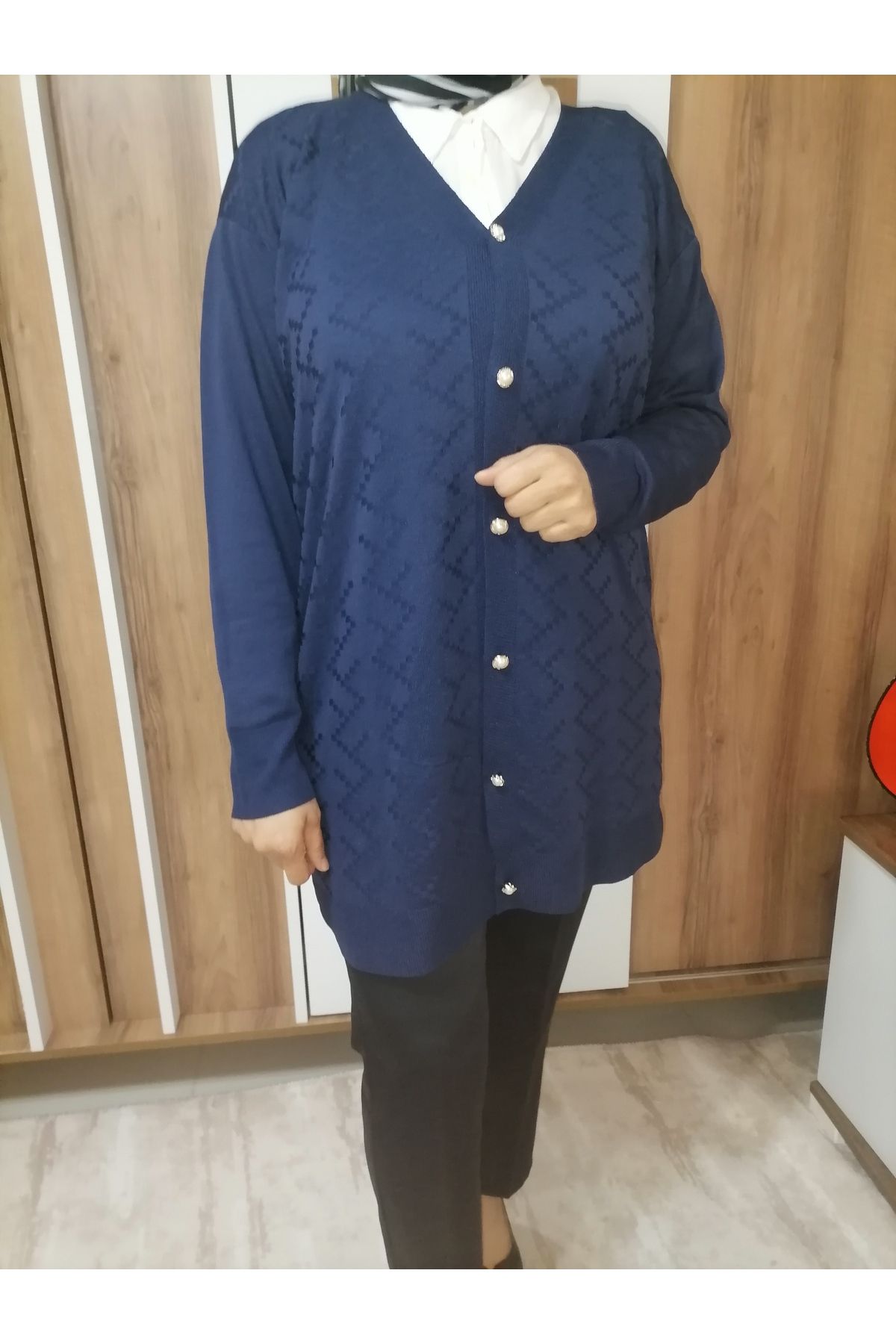 Jose Clothing İnce Tesettür Triko Ceket Yelek