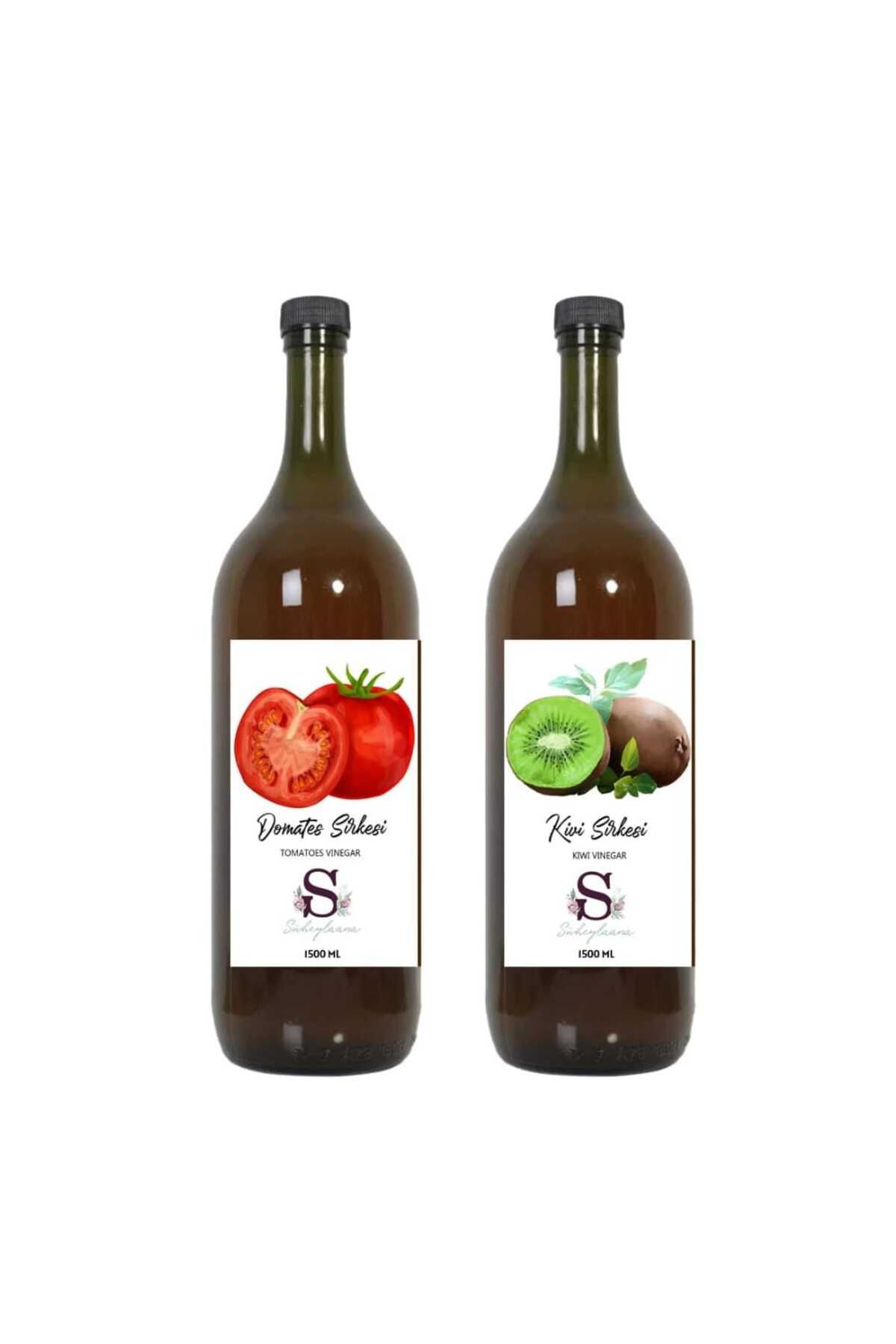 Süheylaana Doğal Domates Sirkesi 1500 Ml - Doğal Pepino Kivi Sirkesi 1500 Ml
