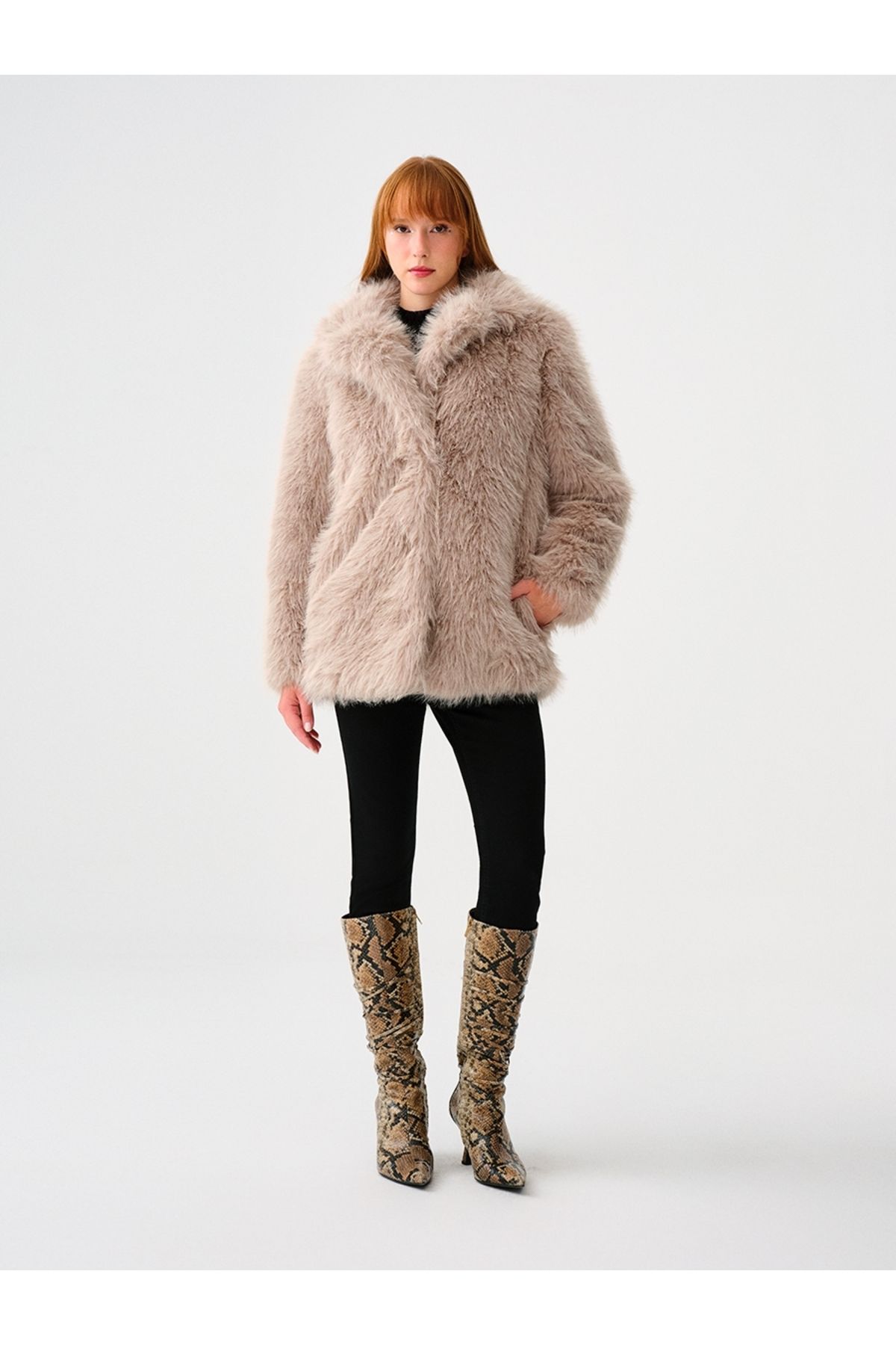 Loft-Loose Fit Women's Coat 2