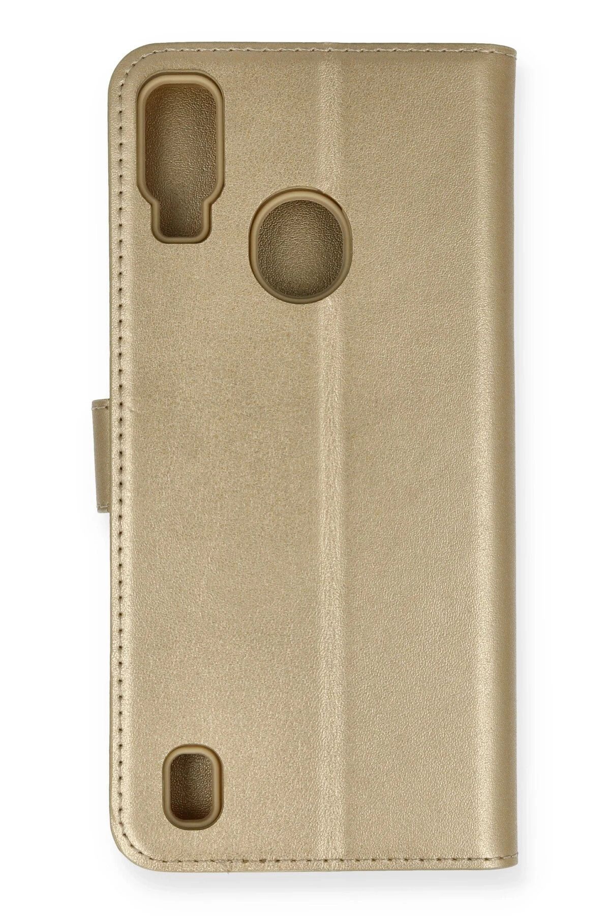 NewFace Reeder P13 Blue Kılıf Trend S Plus Kapaklı Kılıf - Gold YNSMR