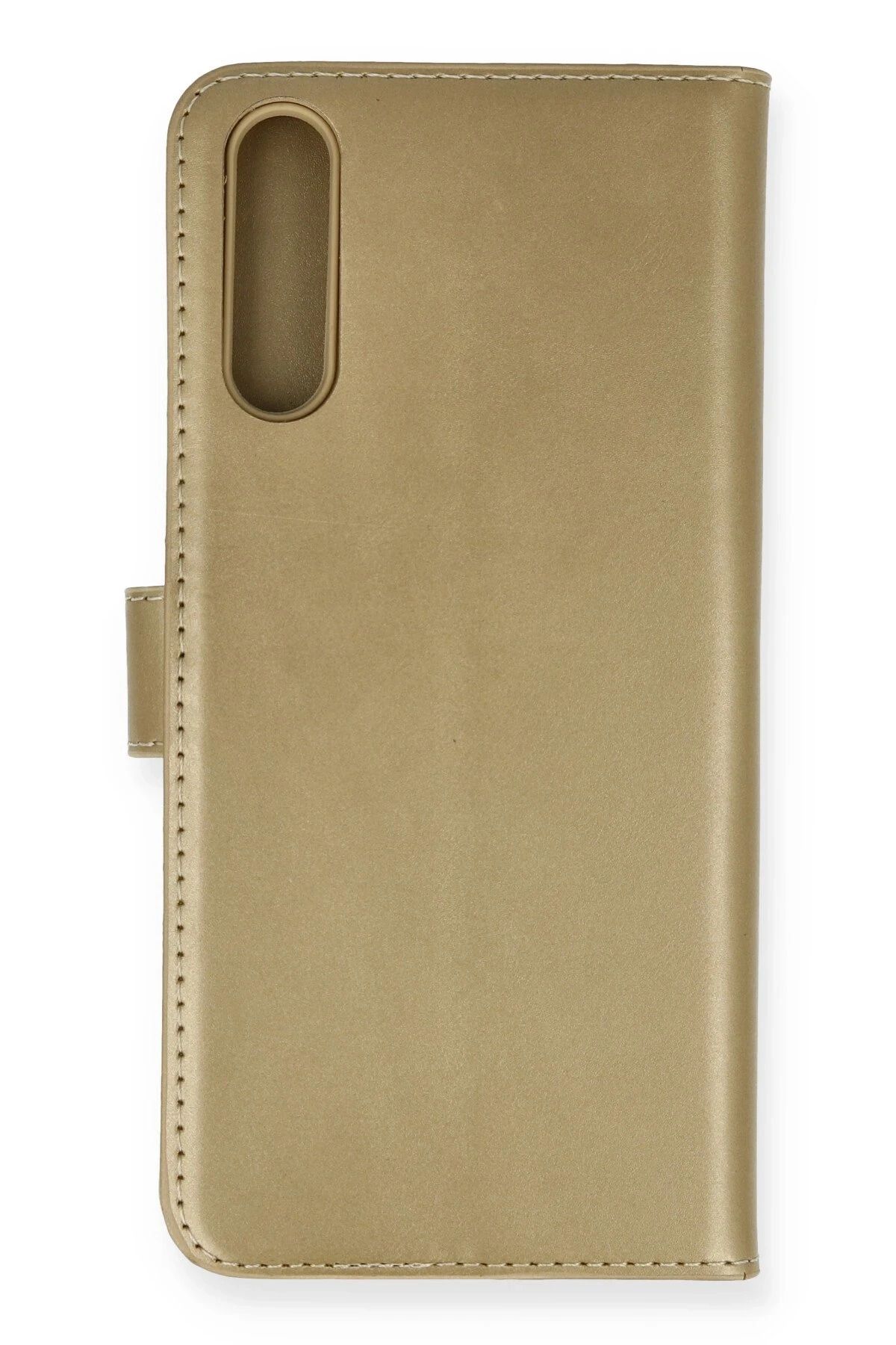 NewFace Huawei P Smart S Kılıf Trend S Plus Kapaklı Kılıf - Gold YNSMR