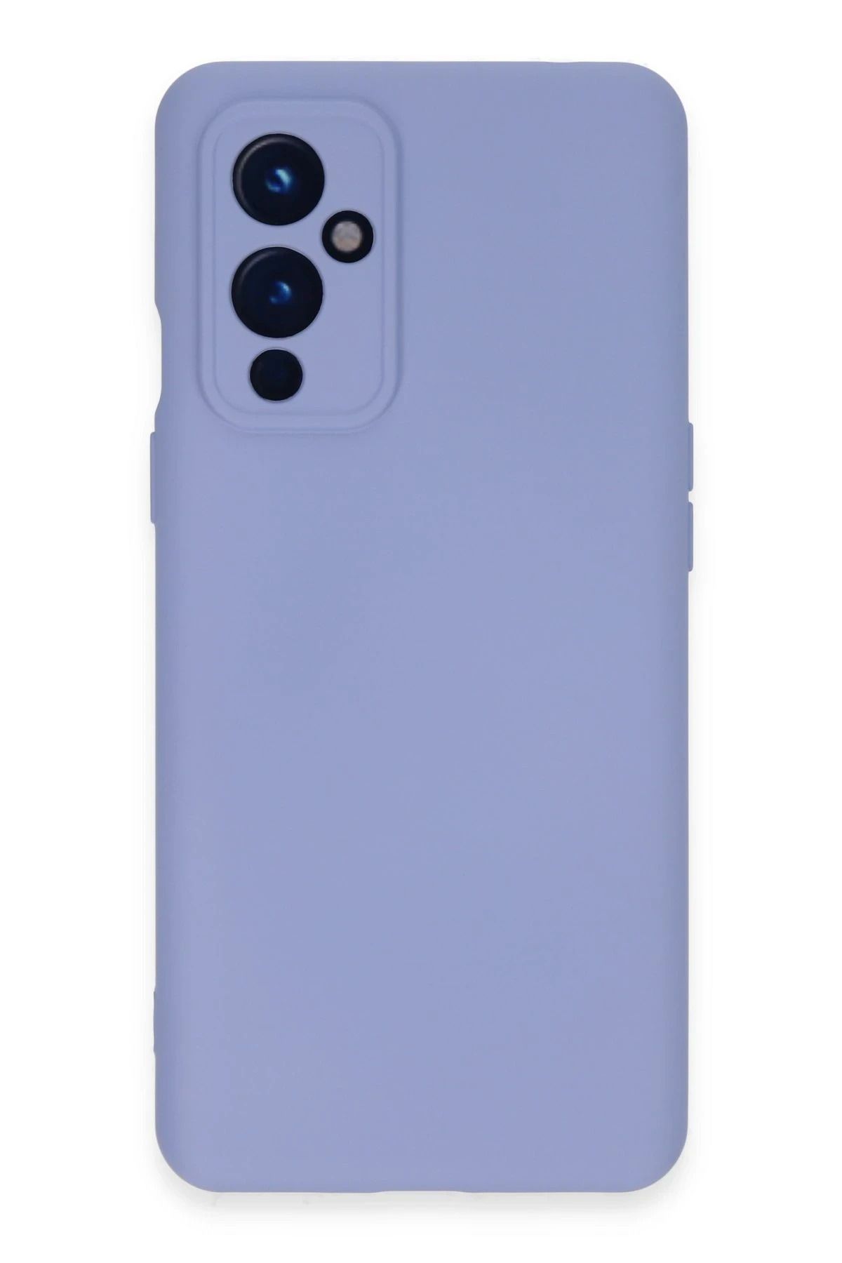 NewFace One Plus 9 Uyumlu Kılıf Nano içi Kadife Silikon - Lila BSTMY