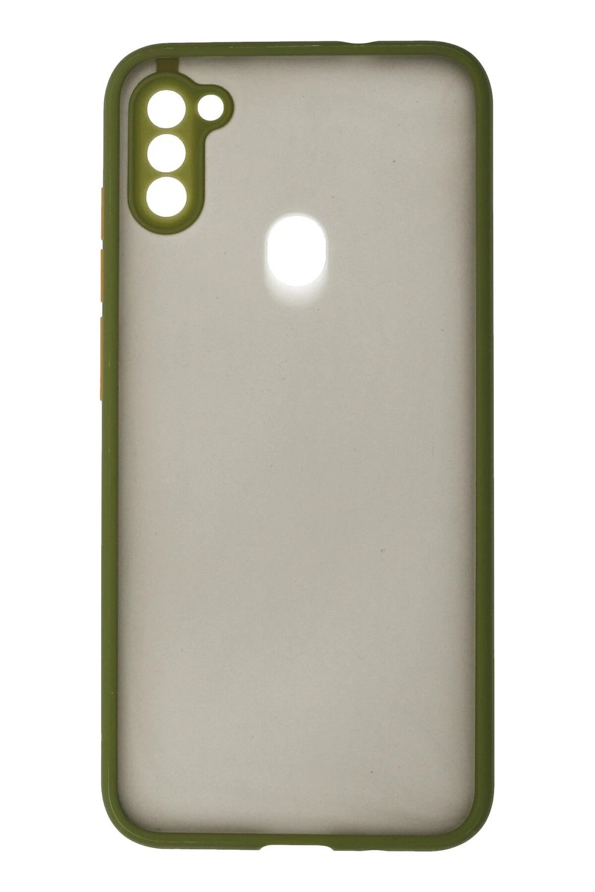 NewFace Samsung Galaxy A11 Kılıf Montreal Silikon Kapak - Açık Yeşil BSTMY