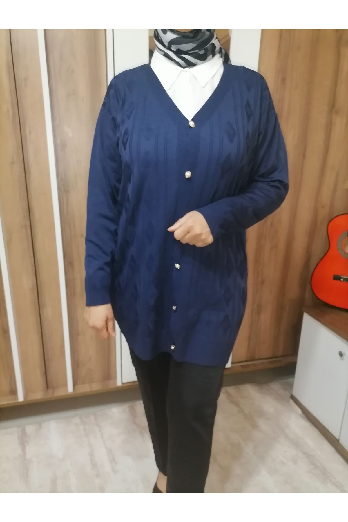 Jose Clothing İnce Tesettür Triko Ceket Yelek