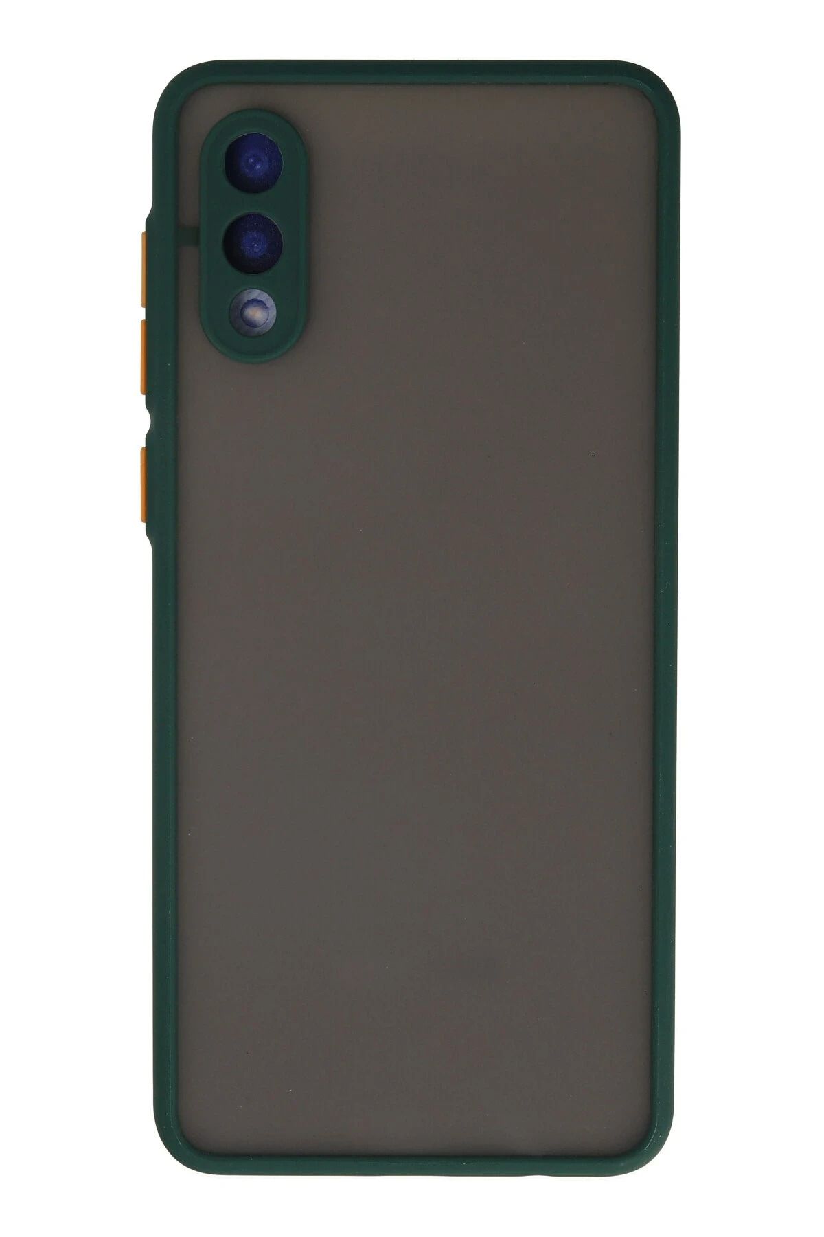 NewFace Samsung Galaxy A02 Kılıf Montreal Silikon Kapak - Yeşil LZWDR