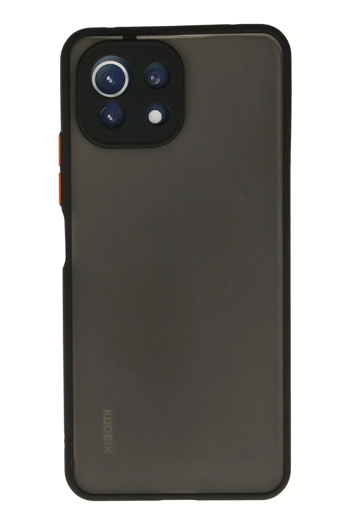 NewFace Xiaomi Mİ 11 Lite Kılıf Montreal Silikon Kapak - Siyah LZWDR