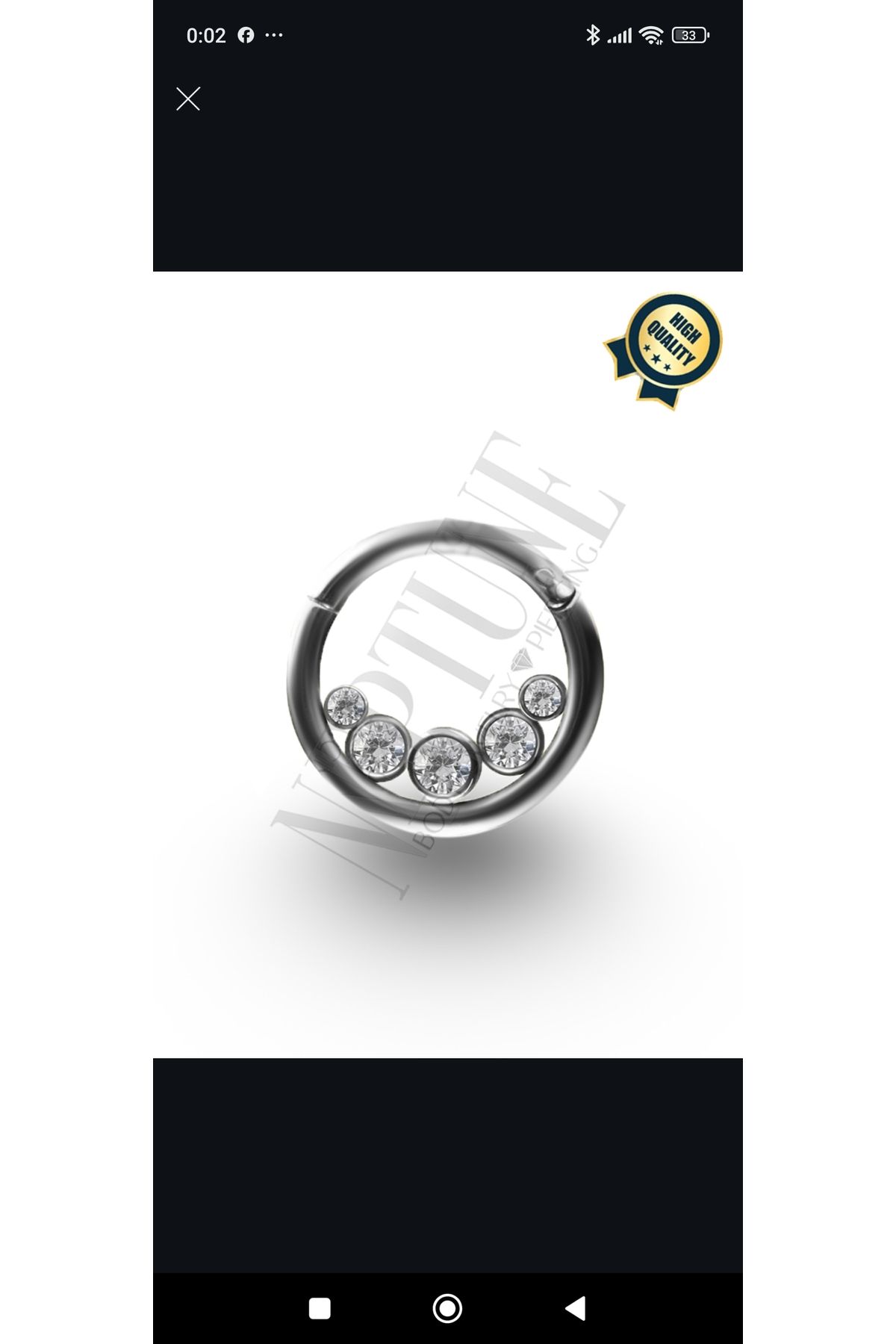 linaaksesuar Halka piercing