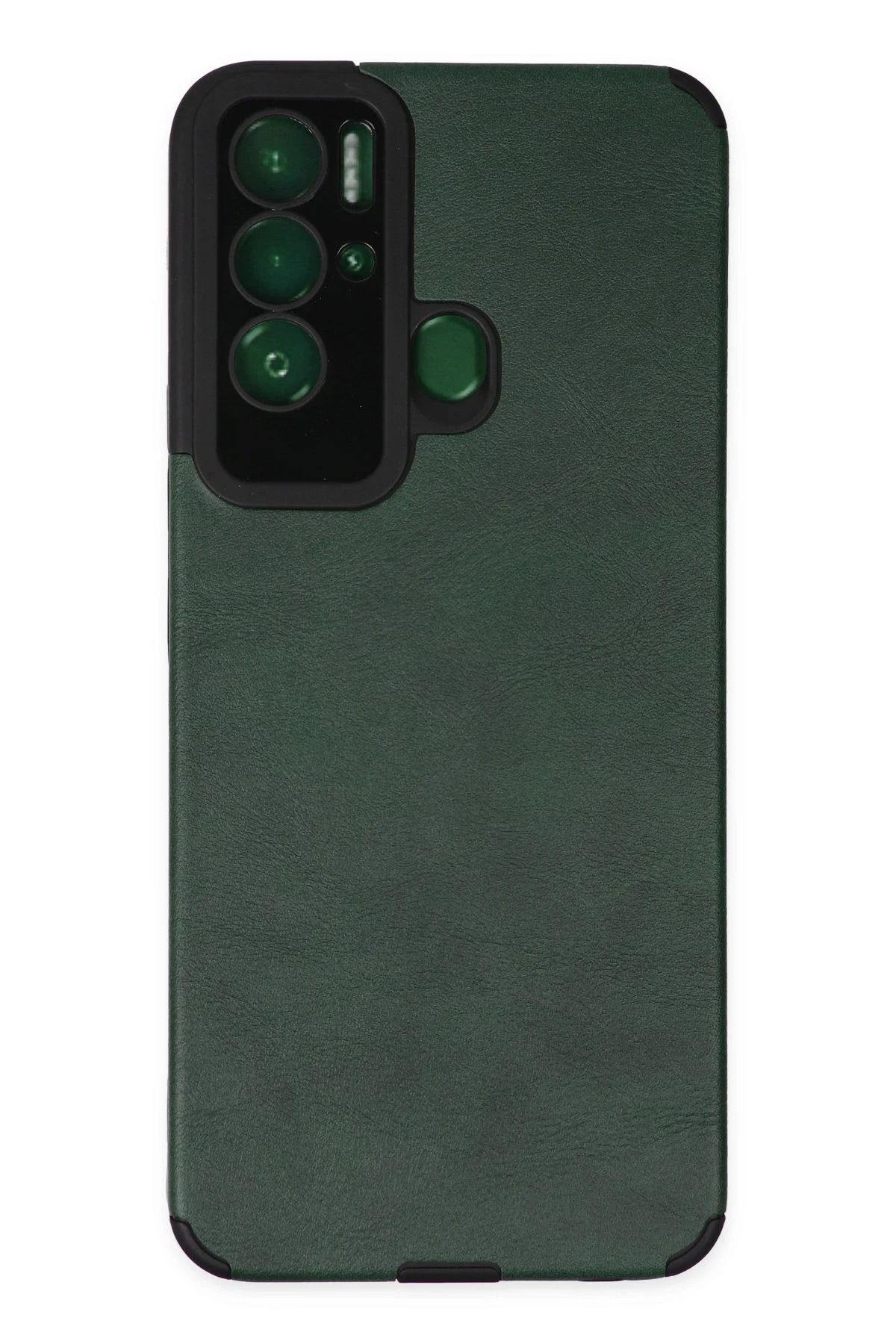 NewFace Tecno Pova Neo Kılıf Loop Deri Silikon - Yeşil HNZRN