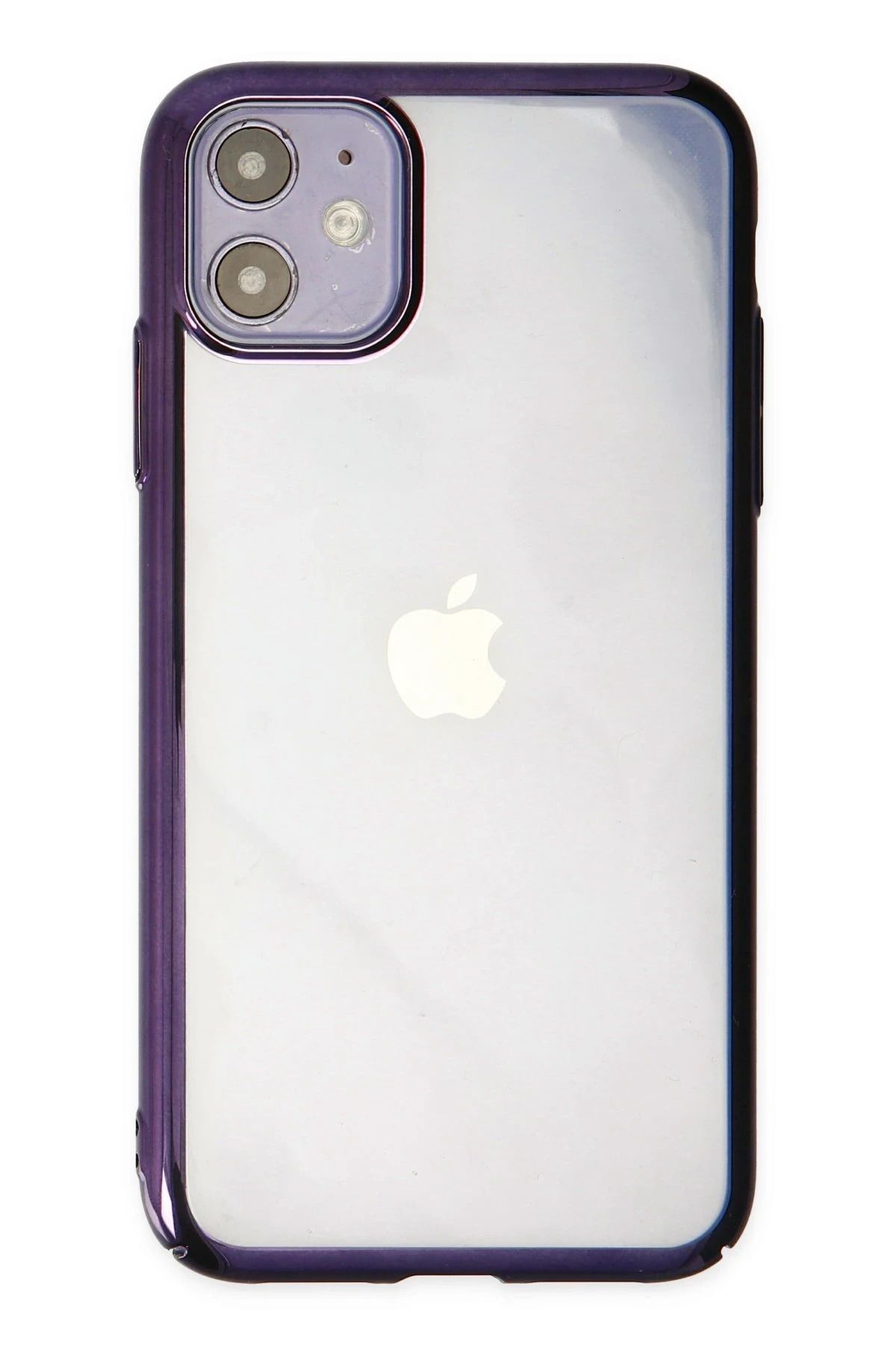 NewFace iPhone 12 Kılıf Element Silikon - Mor YNSMR