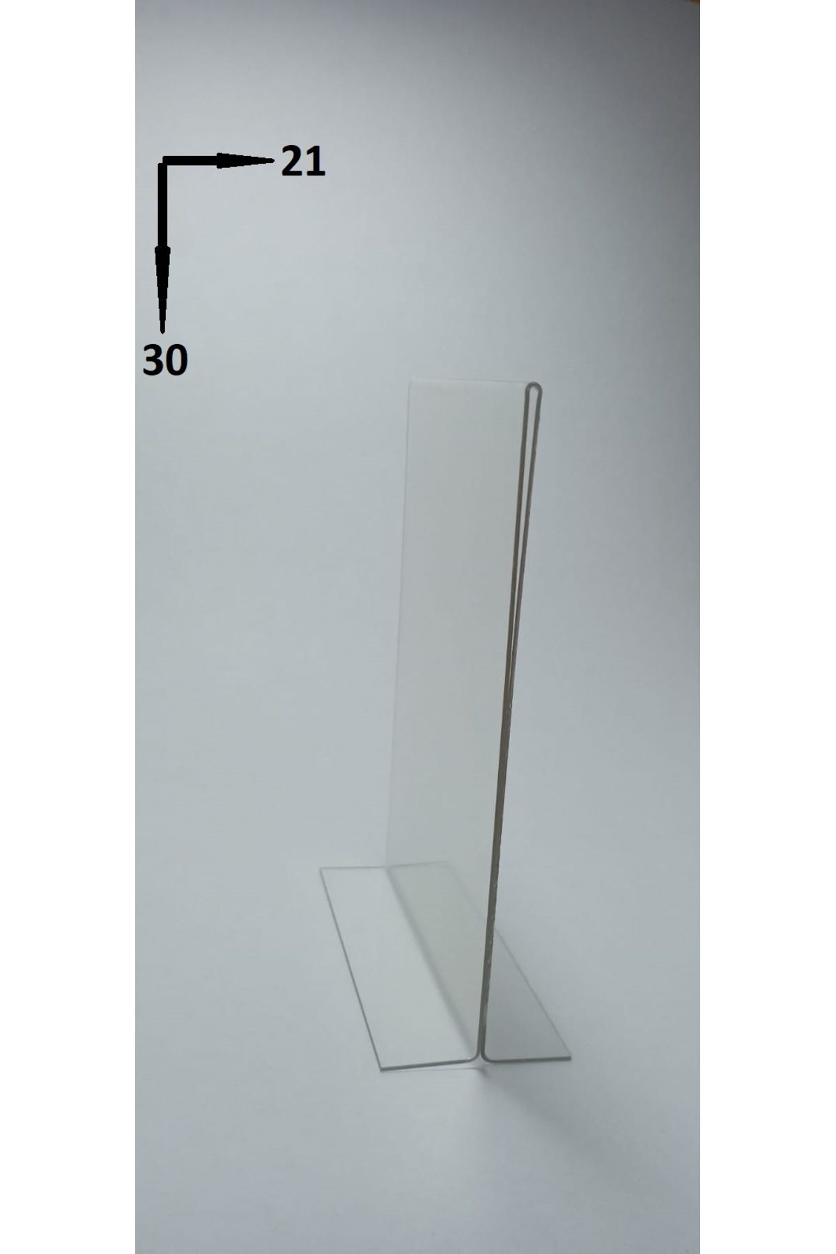 ETİKETLİK FİYATLIK A6 T TİP EKONOMİK DİKEY FÖYLÜK 1MM 10ADETLİK PAKET