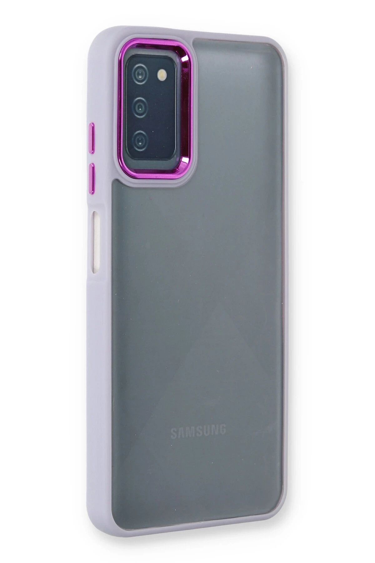 NewFace Samsung Galaxy A03S Kılıf Dora Kapak - Lila JOJUA
