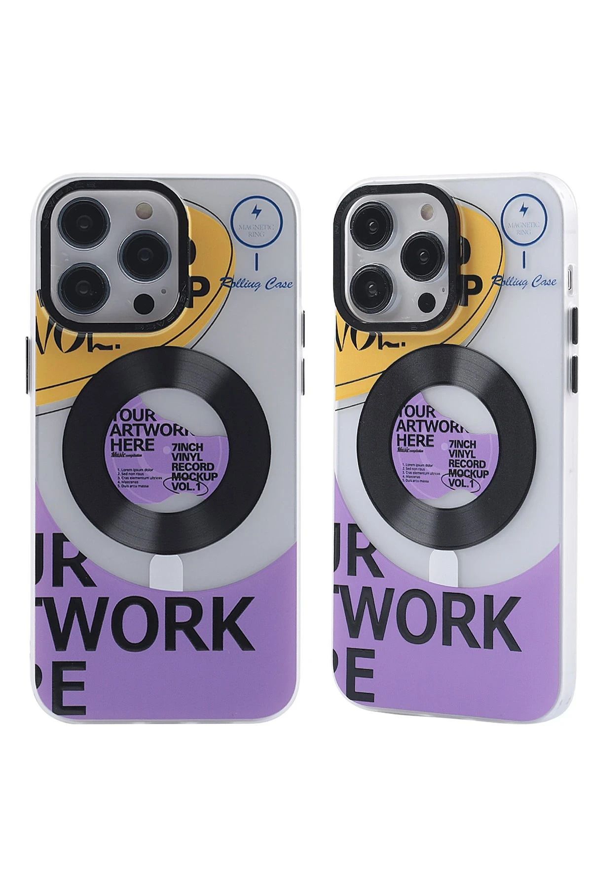 NewFace iPhone 13 Pro Max Kılıf Apollo Magneticsafe Desenli Kapak - Apollo Şeffaf - 6 FERRG