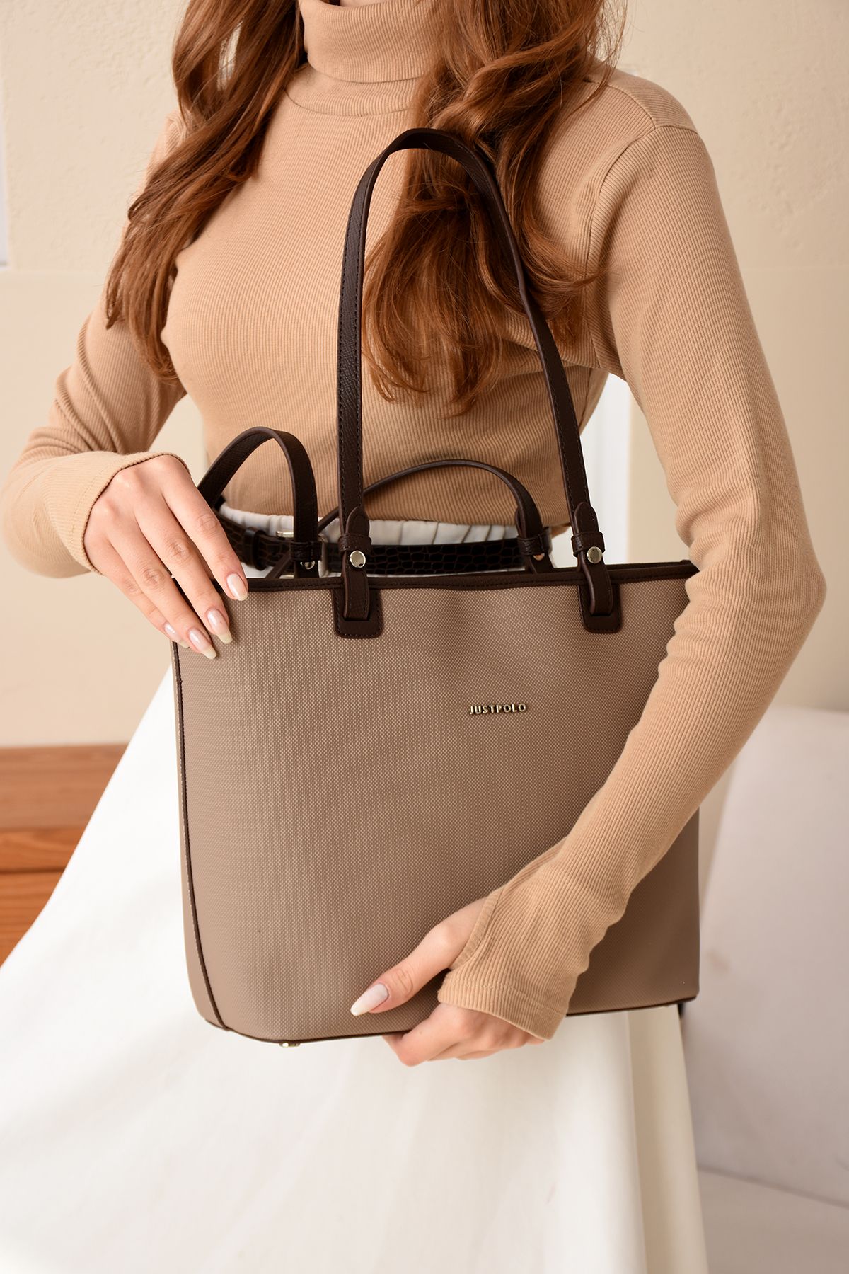 Babydoll Bag Kadın Büyük Omuz Askılı Yeni Sezon Çanta