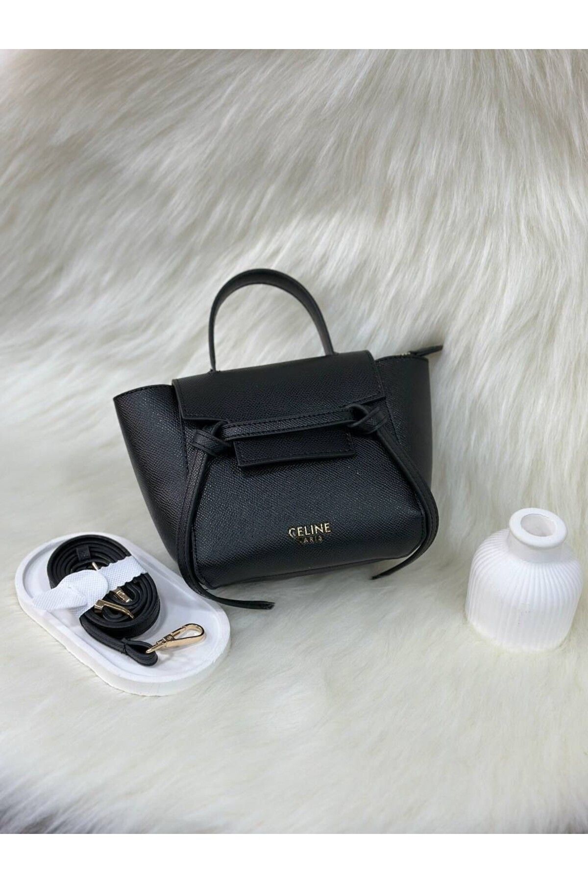 LEAUDER WOMEN ANNELER GÜNÜNE ÖZEL ASKILI ŞIK HEDİYE PAKETLİ EL VE OMUZ ÇANTASI