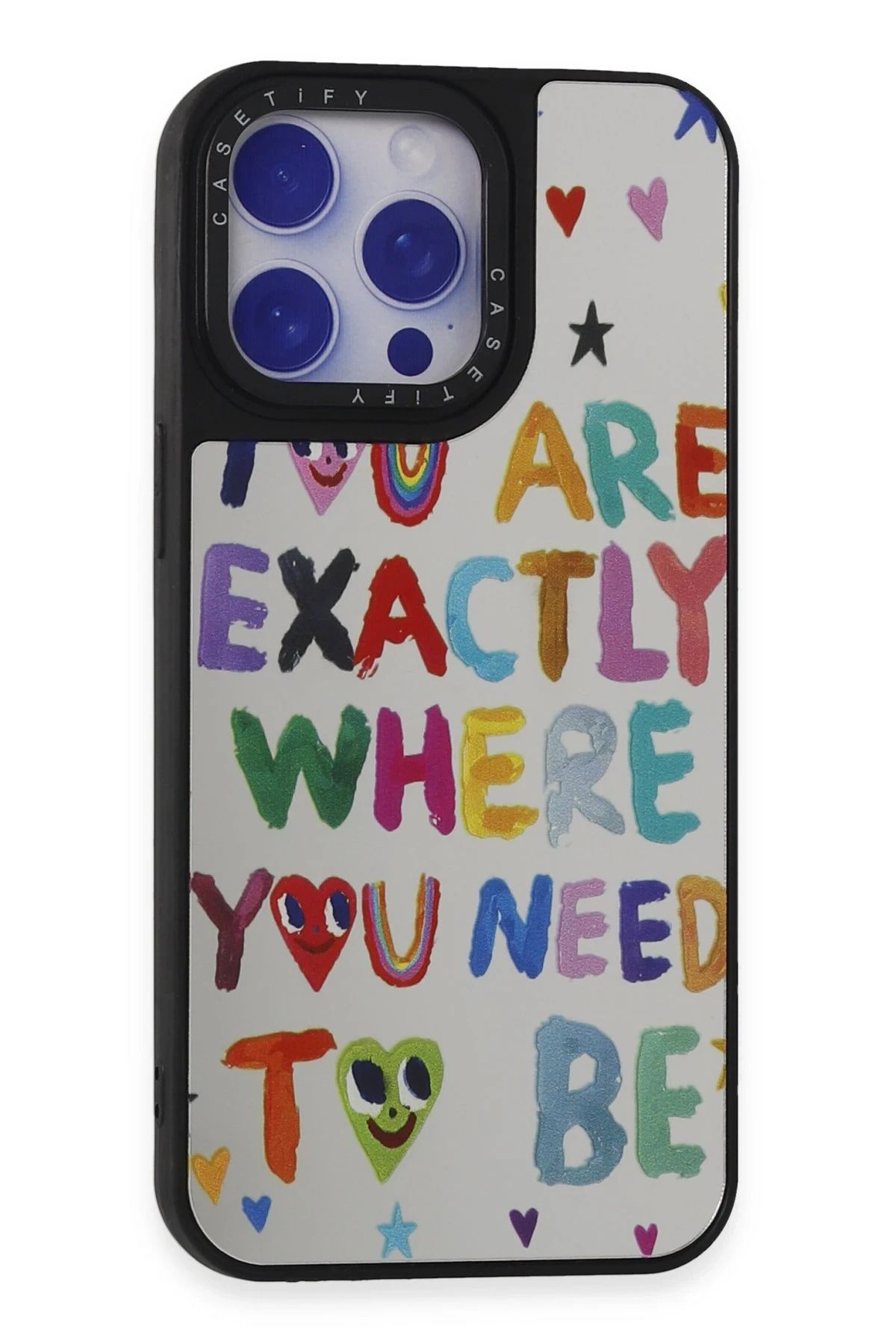NewFace iPhone 15 Pro Max Kılıf Mirror Desenli Kapak - Mirror - 10 JOJUA