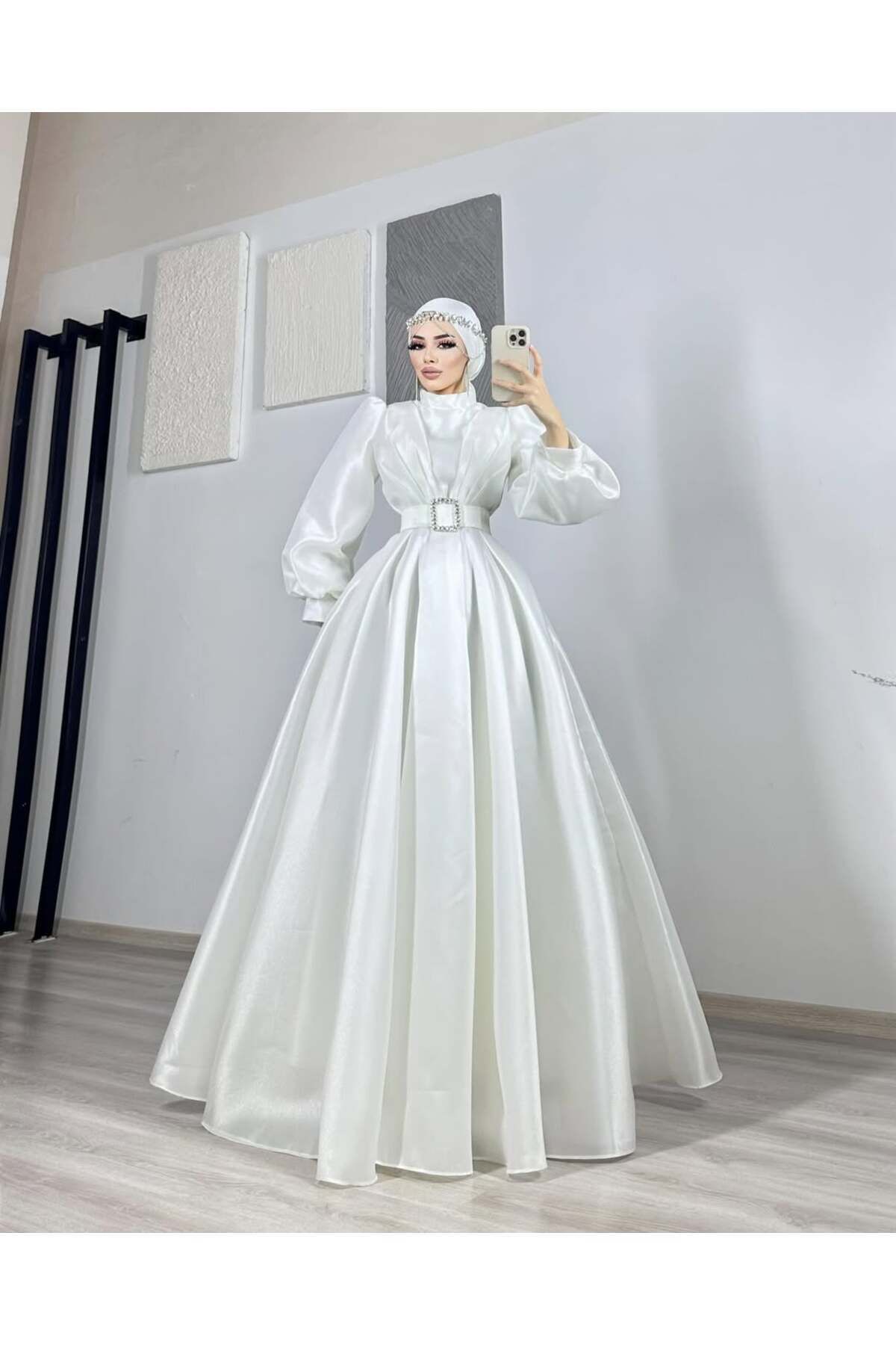 İnci Model Tesetür Abiye