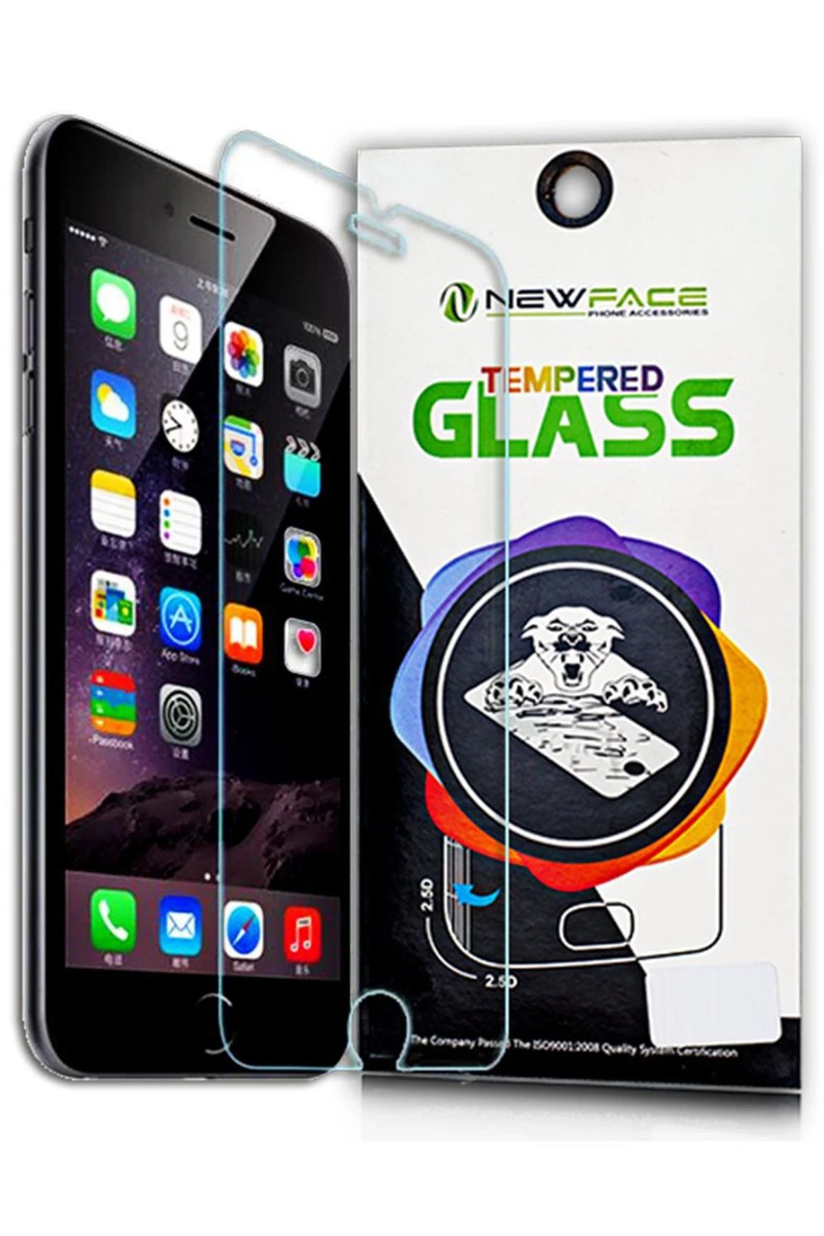 NewFace Realme 8 Temperli Cam Ekran Koruyucu DRSTR