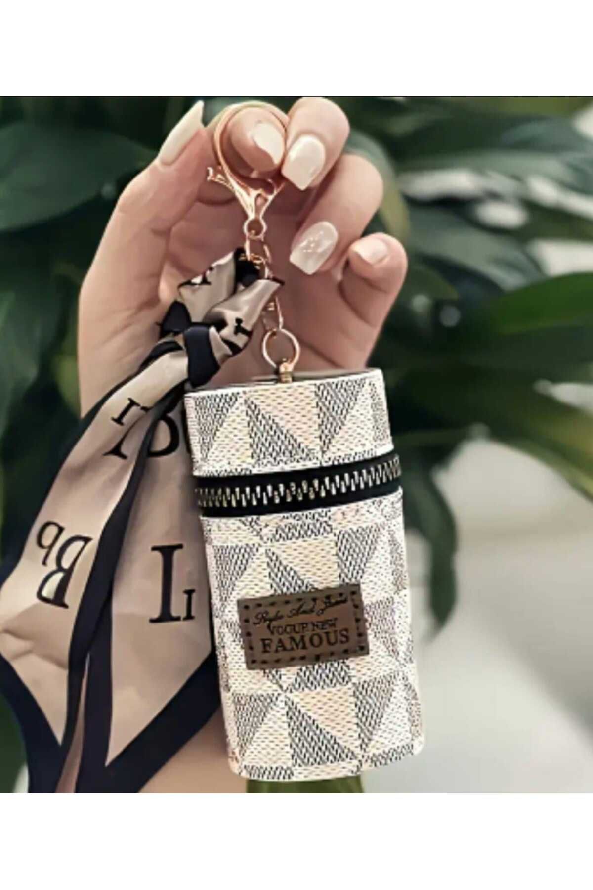 ARONA KADIN ÇANTA AKSESUAR RUJ ÇANTASI, ANAHTARLIK, CHARM