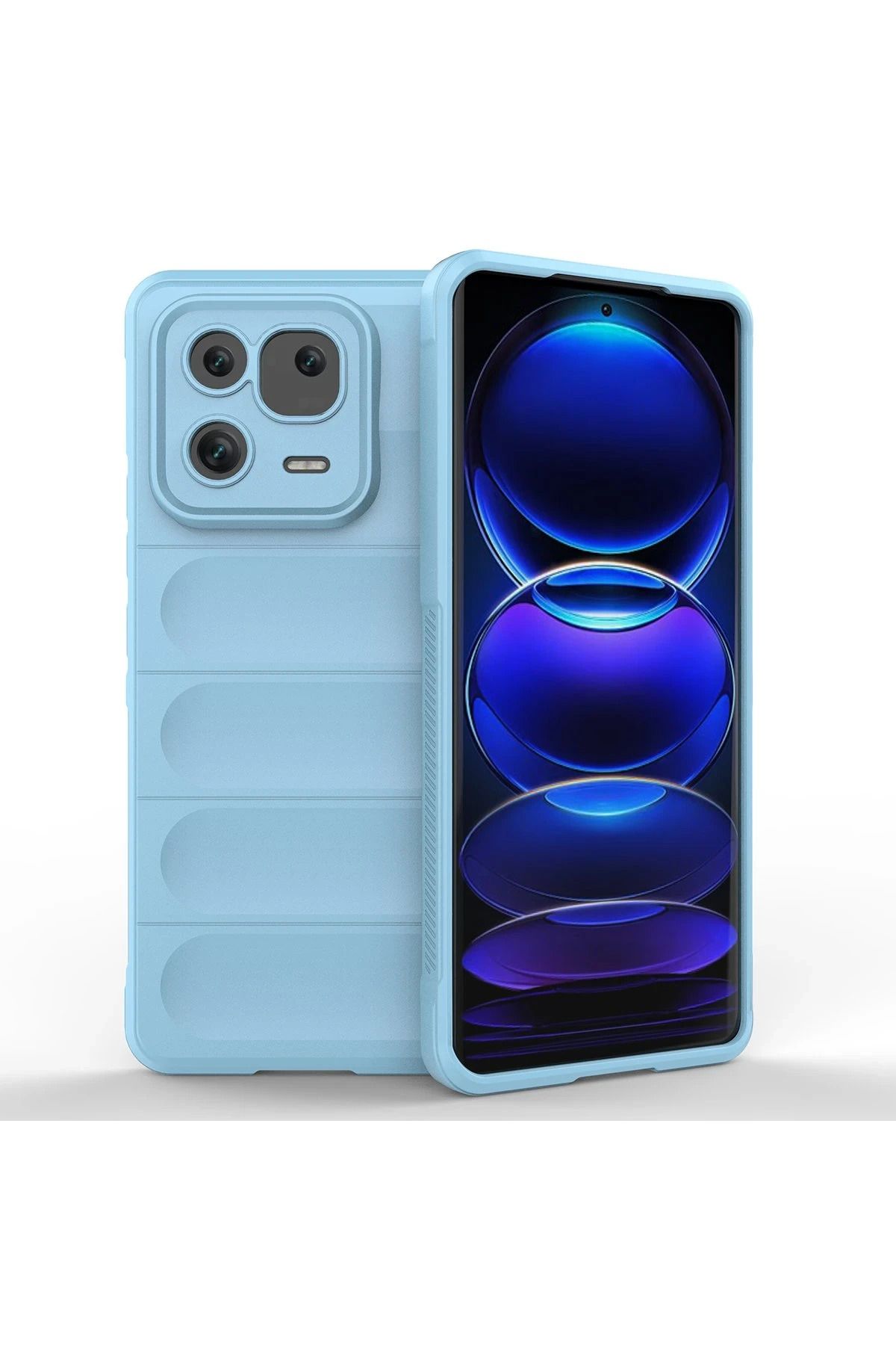 NewFace Xiaomi Mi 13 Kılıf Optimum Silikon - Sky Blue JOJUA