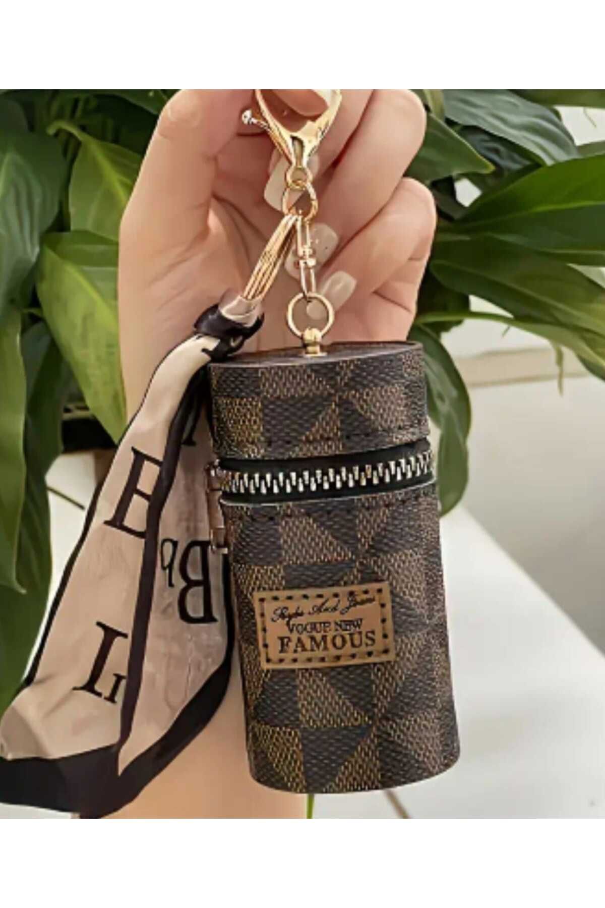 ARONA KADIN ÇANTA AKSESUAR RUJ ÇANTASI, ANAHTARLIK, CHARM