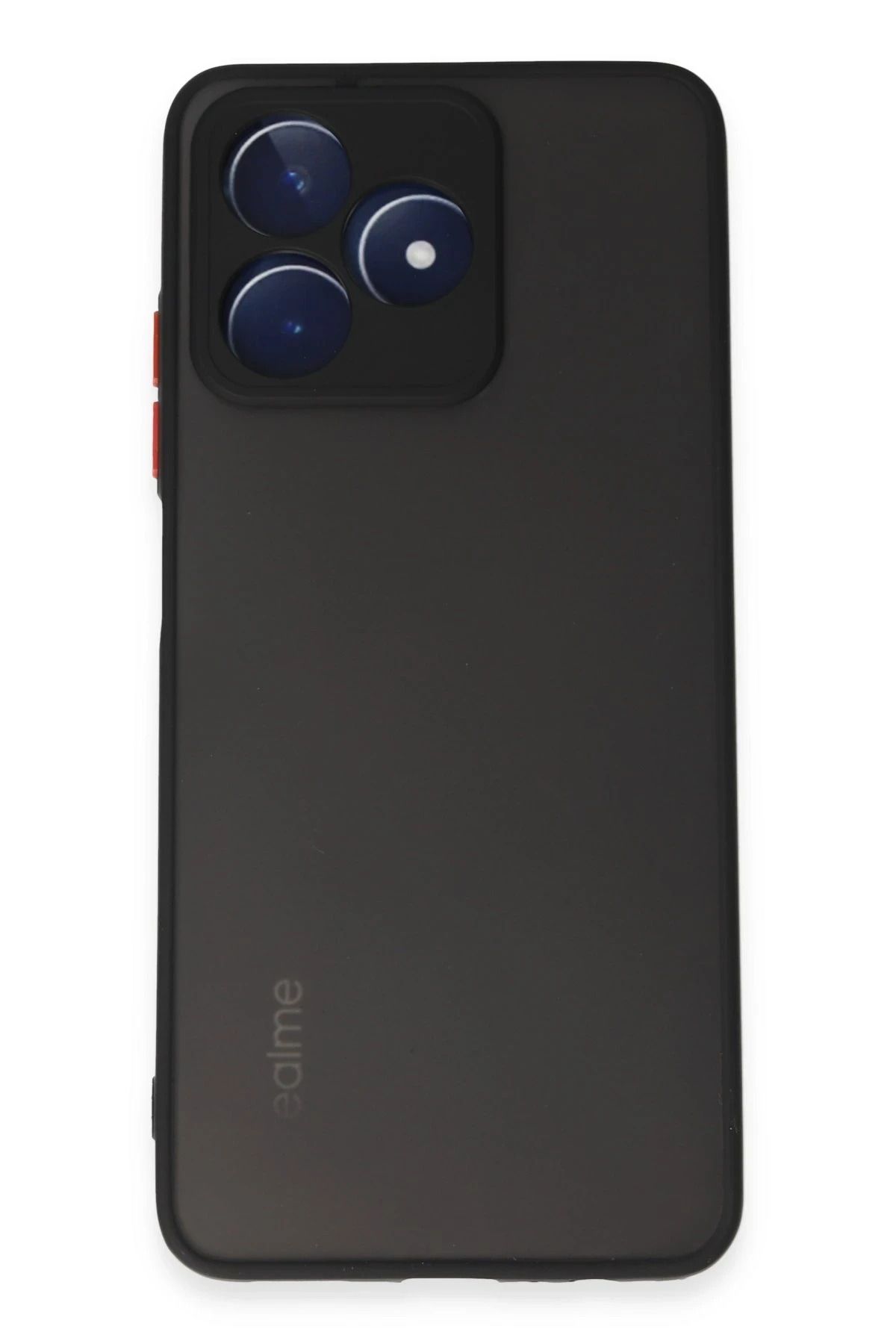 NewFace Realme C53 Kılıf Montreal Silikon Kapak - Siyah NRMSA