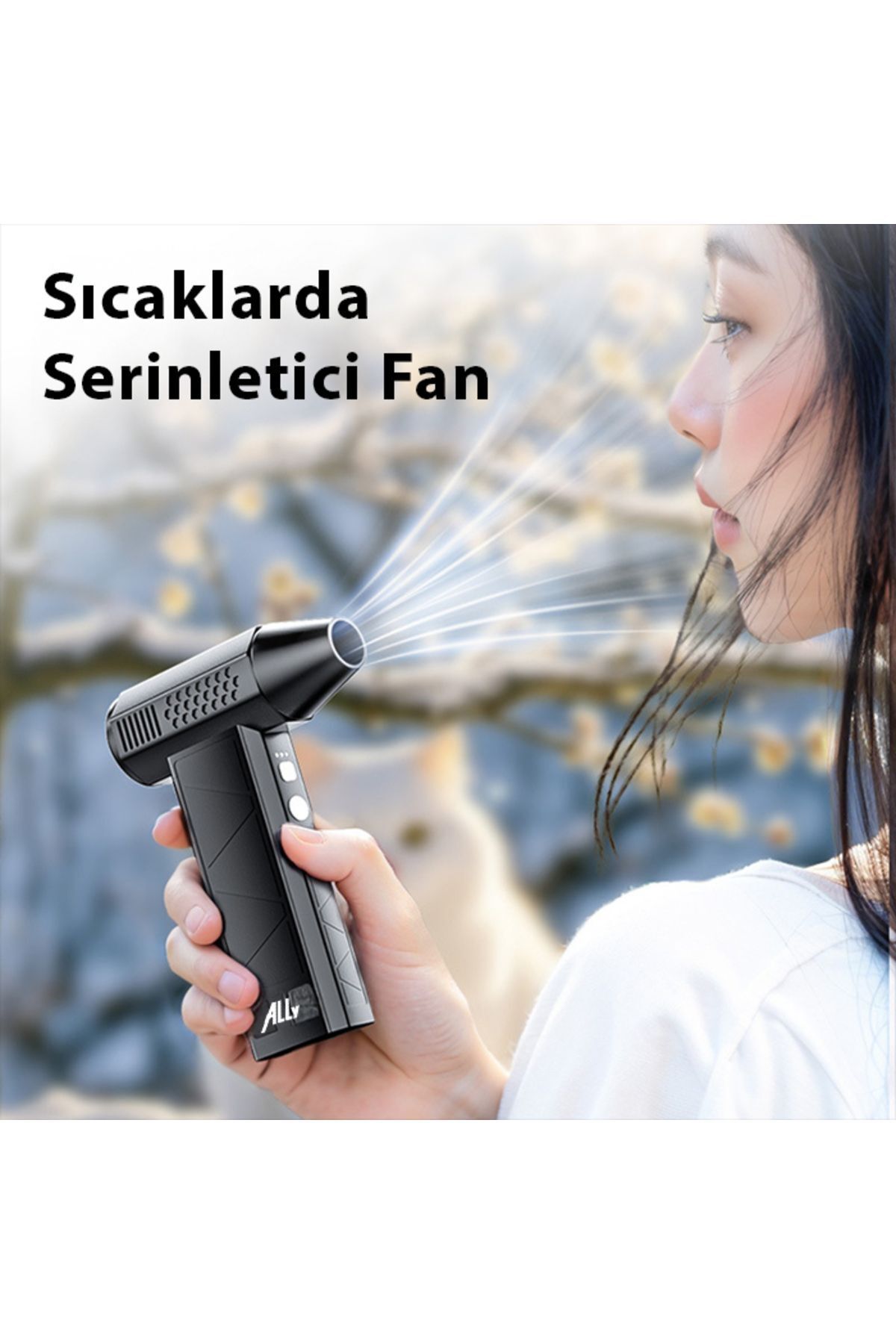 BENİMOLMALI St-8113 Mini Turbo Jet Fan Mini 130000 Rpm