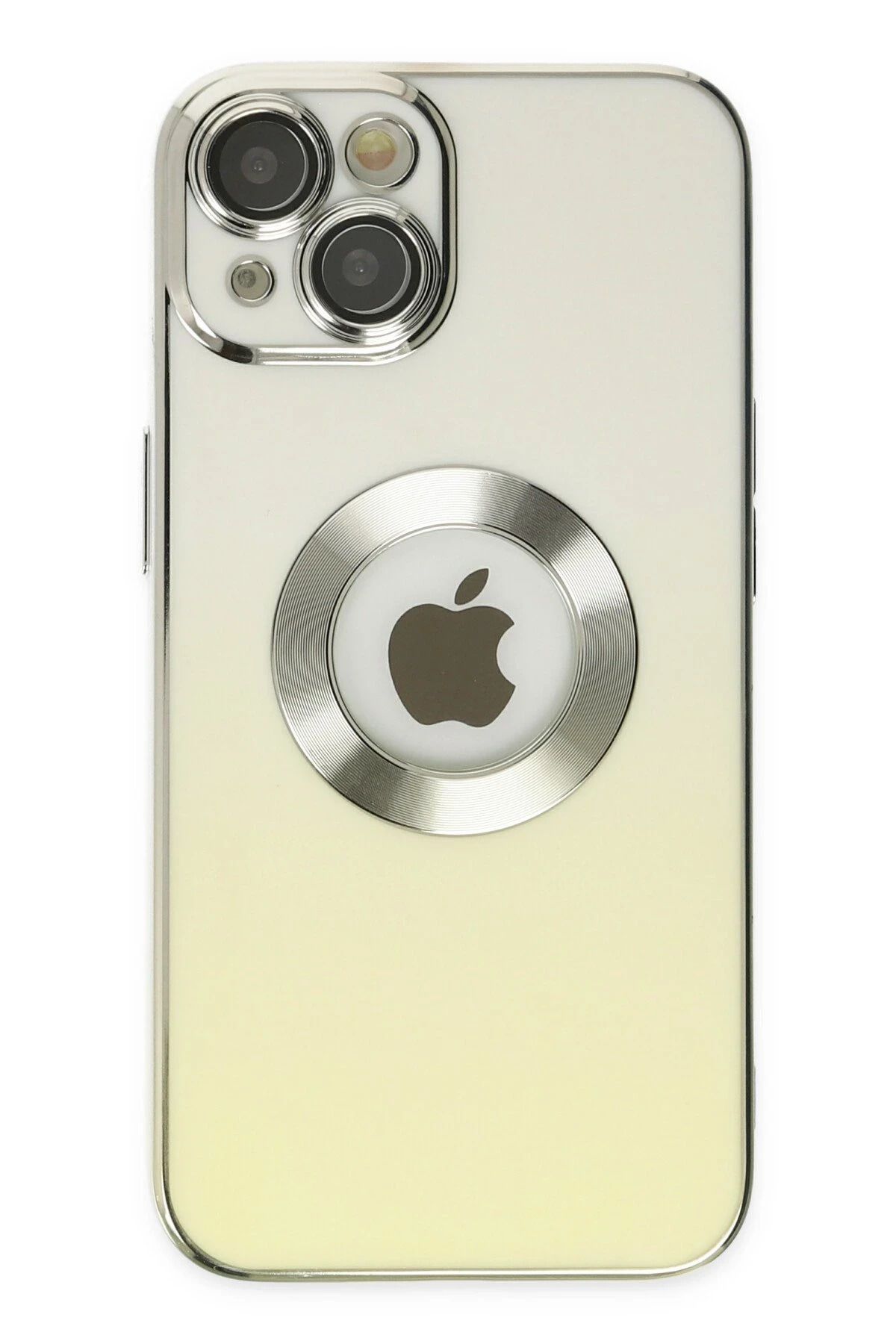 NewFace iPhone 14 Plus Kılıf Best Silikon - Sarı HNZRN