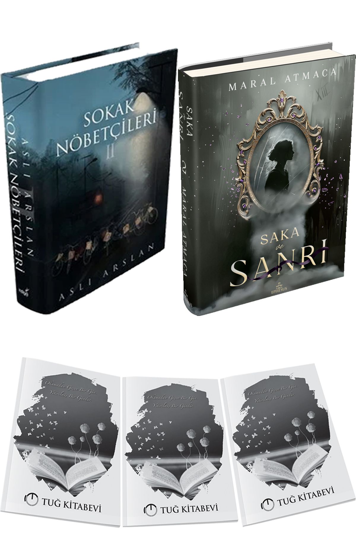 İndigo Kitap Sokak Nöbetçileri 2 Ciltli ve Saka ve Sanrı 2 Ciltli + Hediyeli