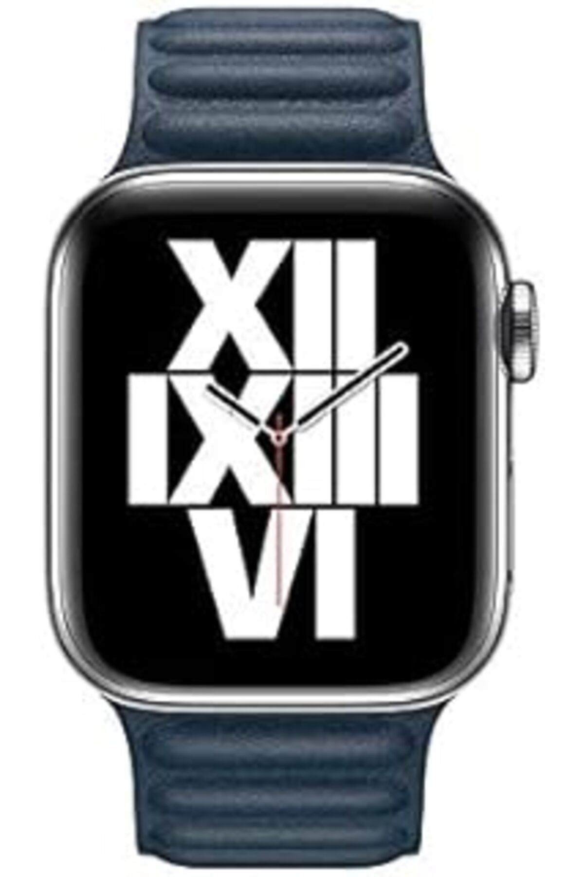DENİZBİLİŞİM Zore Apple İle Uyumlu Watch 44Mm Krd-34 Deri Kordon Lacivert