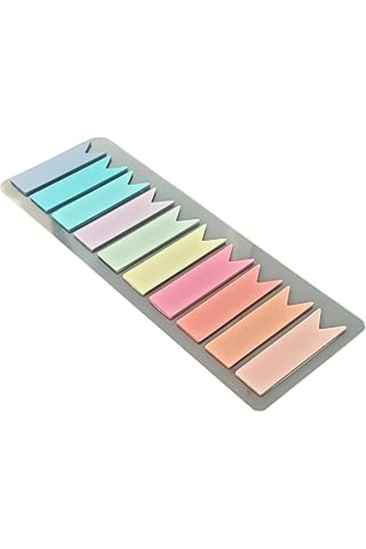 Mu Art Ezoshop Sticky Notes Şeffaf Renkli Yapışkan Not Kağıtları Flama
