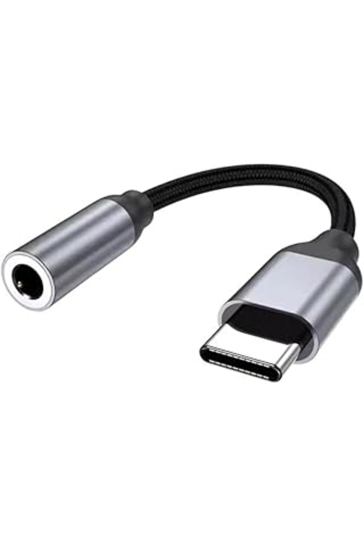Mu Art Polham 15Cm Type C To 3.5Mm Aux Kulaklık Ses Dönüştürücü Adaptör, Hifi Ses Destekli Çevirici