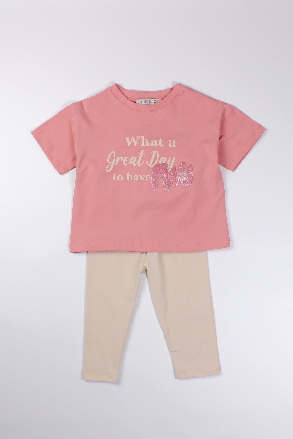 Cichild-Cichlid Girl's Combed Cotton Tights Set 1
