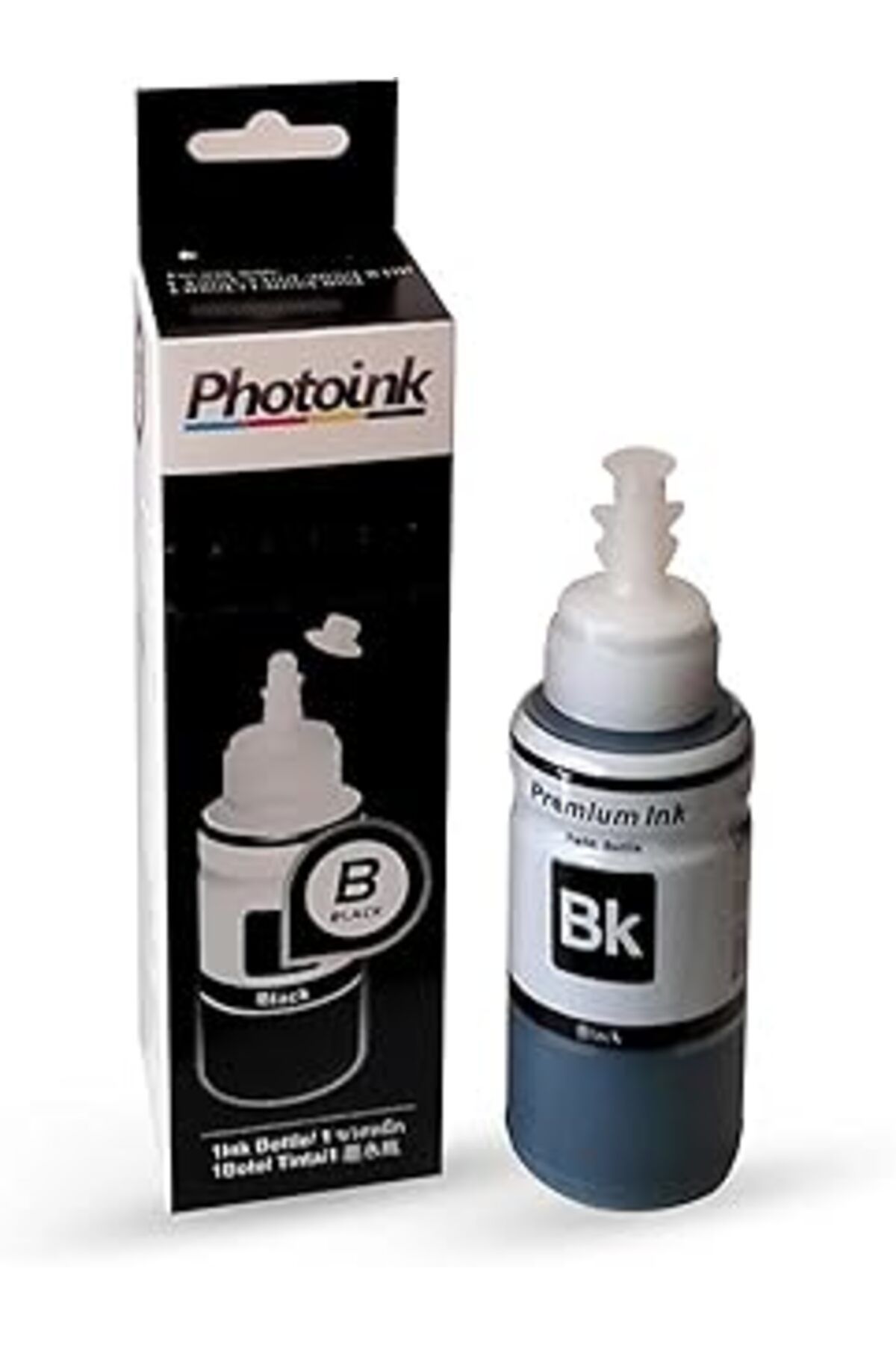 Mu Art Photoink Plus L Serisi Mürekkepleri, Epson T6641 Uyumlu 70 Ml Siyah Mürekkep - Kutulu Ambalajinda P