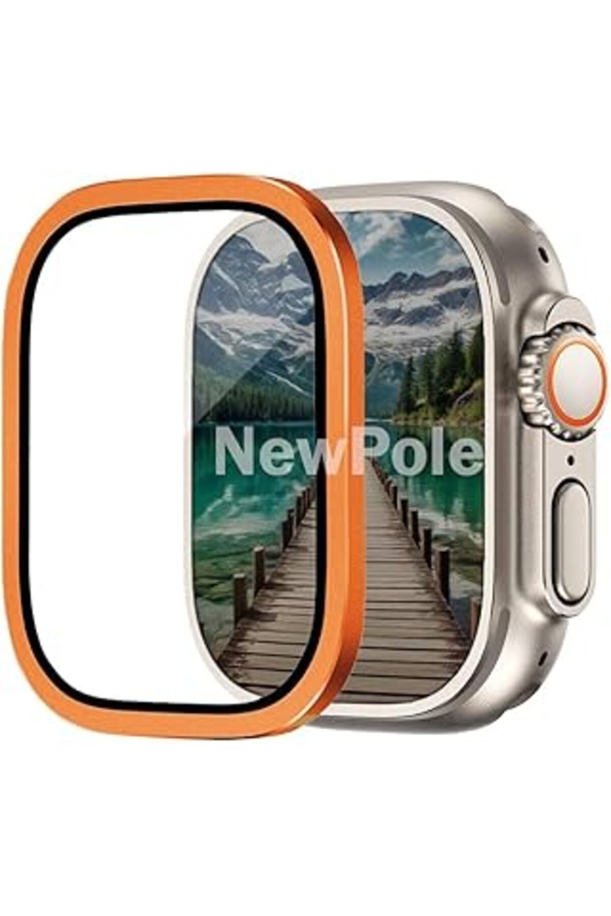 karadağsb [Seri Ultra/Ultra 2 49Mm Aüminyum Çerçeve] Newpole Watch Ekran Koruyucu Watch Ultra 49Mm Ekran Koru